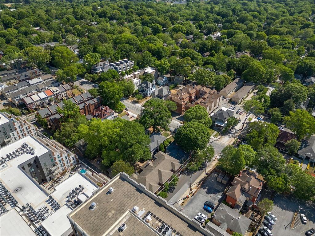164 4th Street Northeast, Unit 9 Atlanta, GA 30308 - Photo 17 of 18 an aerial view of multiple house