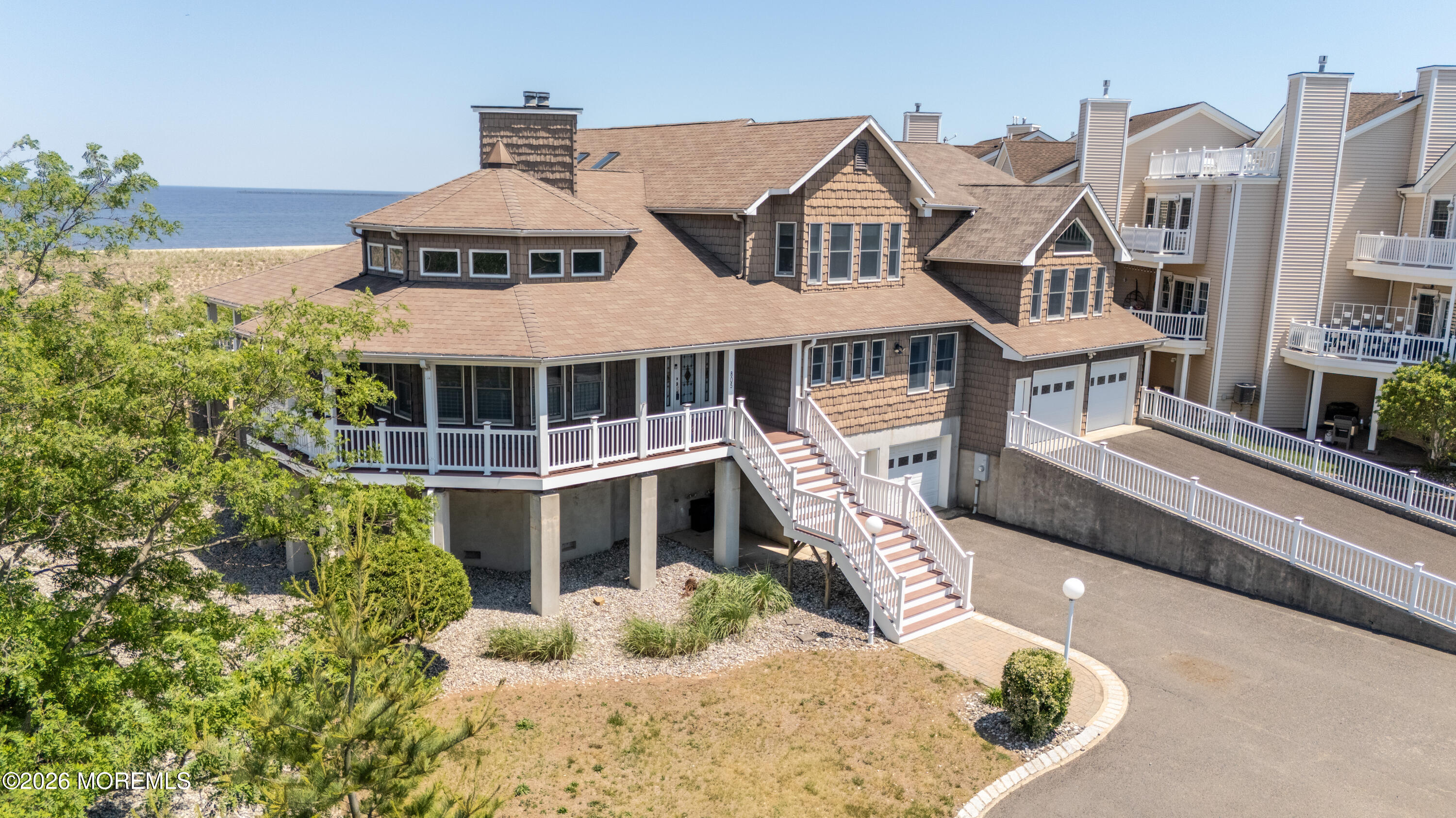 805 Front Street Union Beach, NJ 07735 - Photo 58 of 65 a front view of a house with a yard
