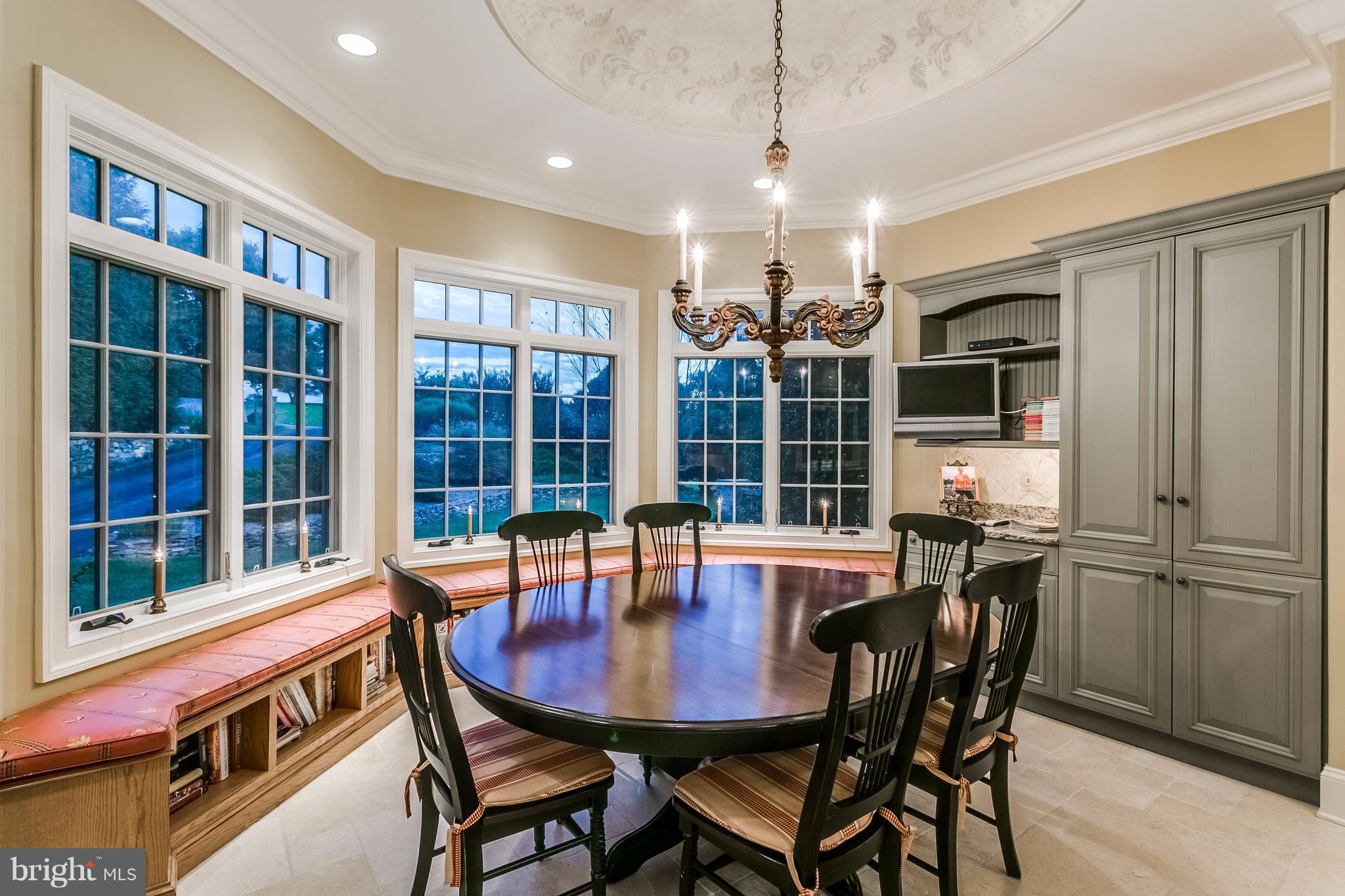5 Hayfields Road Hunt Valley, MD 21030 - Photo 8 of 30 a view of a dining room with furniture window and outside view