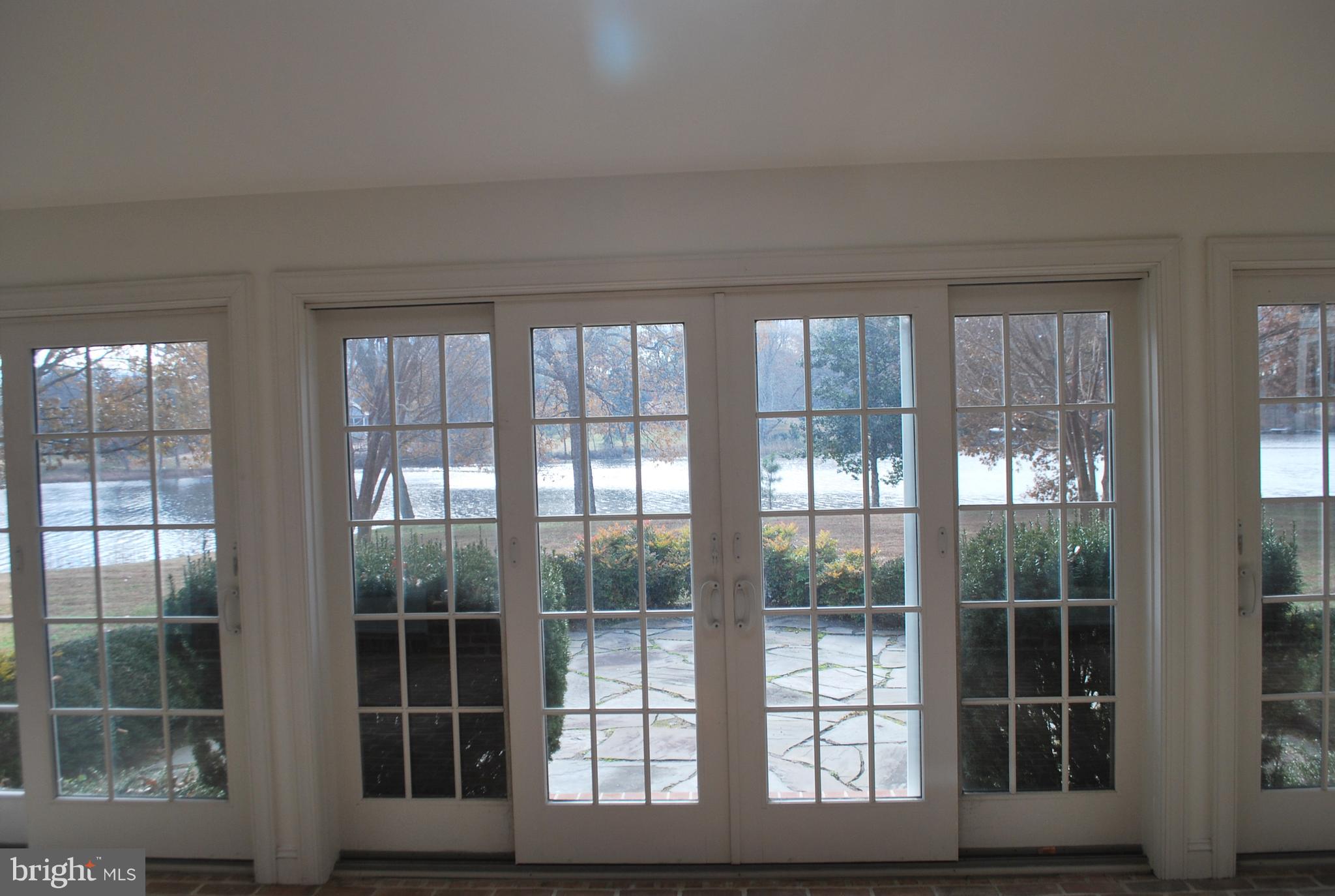 View of patio off the beautiful River room