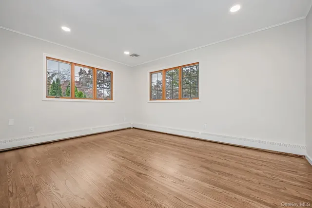 a view of empty room