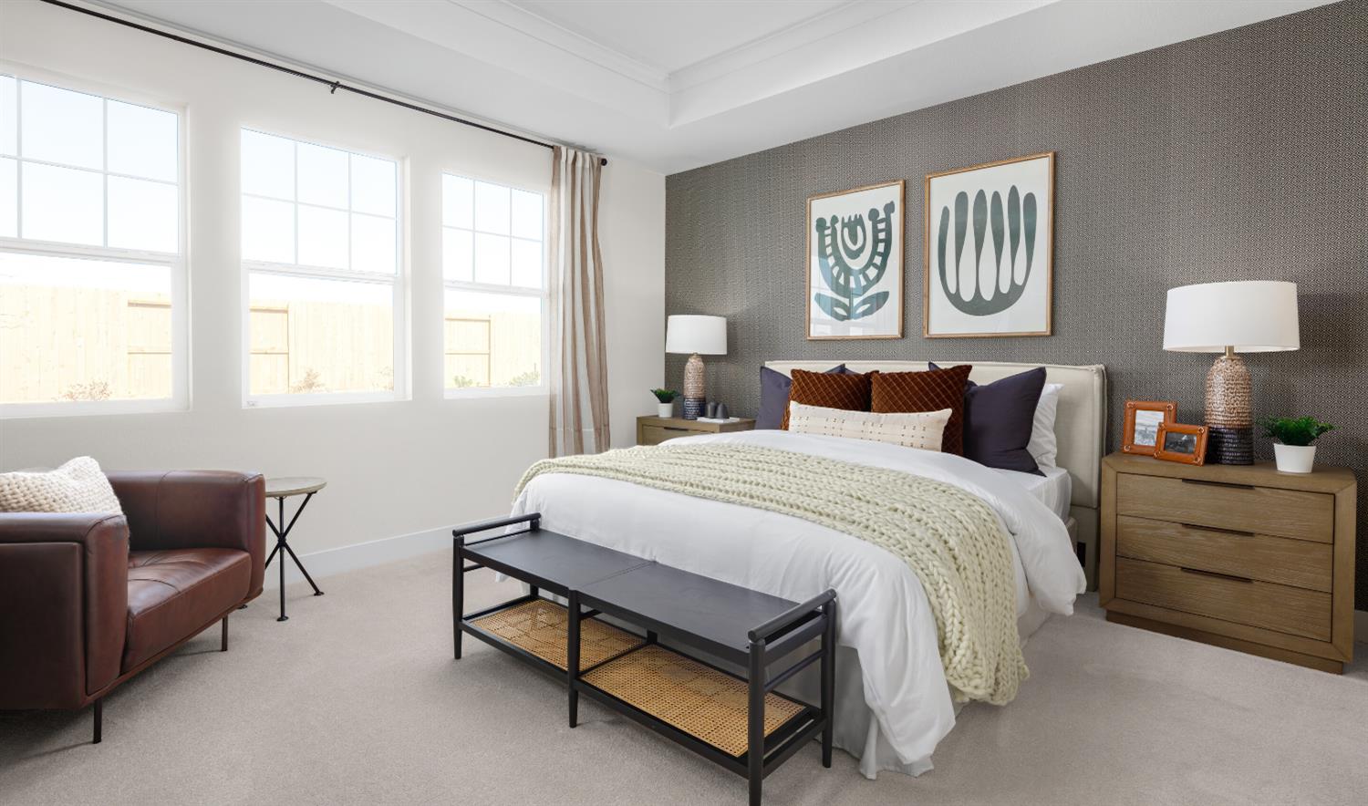 4452 Doric Way Rancho Cordova, CA 95742 - Photo 12 of 15 a bedroom with a bed and window