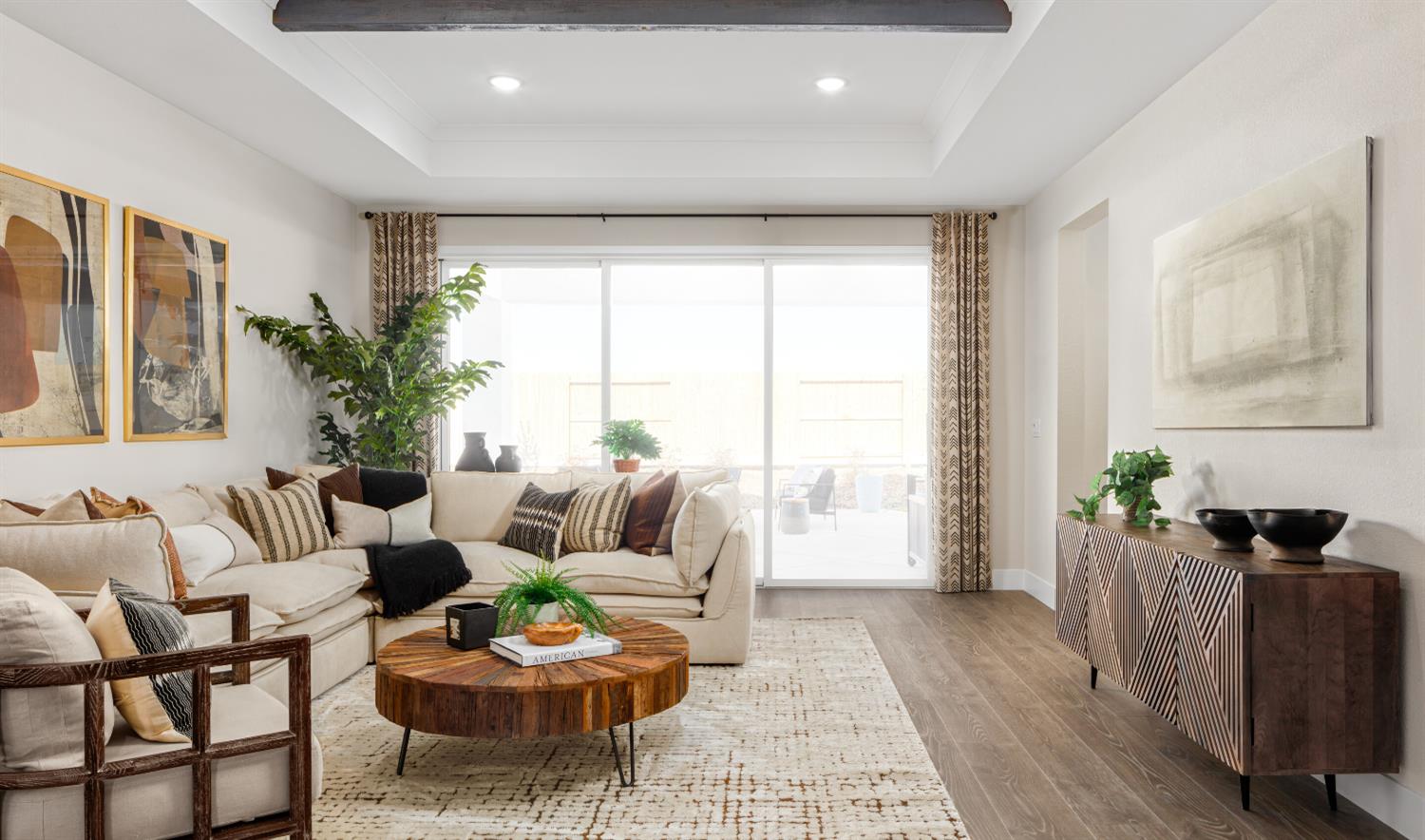 4452 Doric Way Rancho Cordova, CA 95742 - Photo 9 of 15 a living room with furniture and a large window