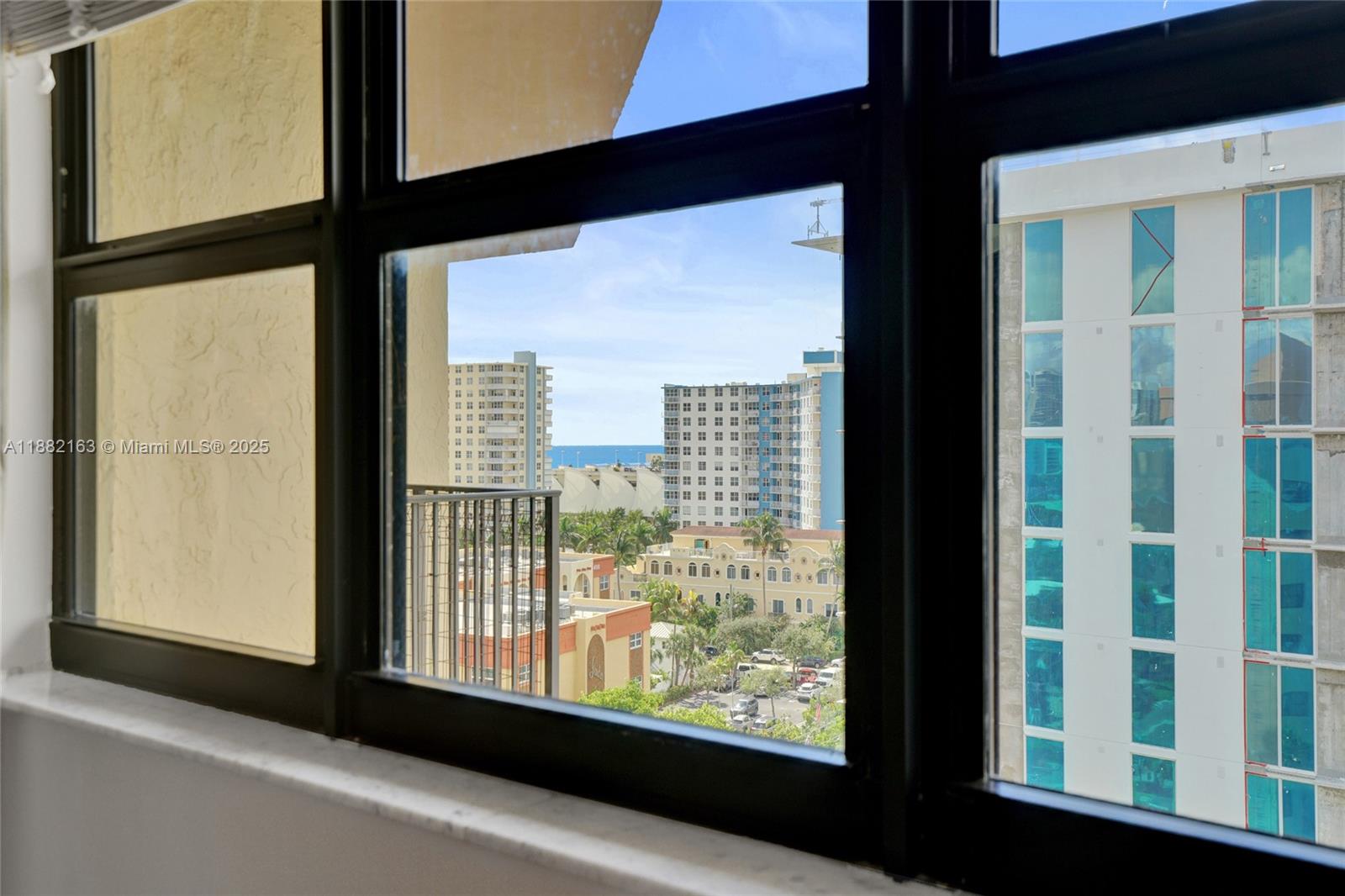 501 North Riverside Drive, Unit PH2 Pompano Beach, FL 33062 - Photo 13 of 80 a view of a balcony from a window
