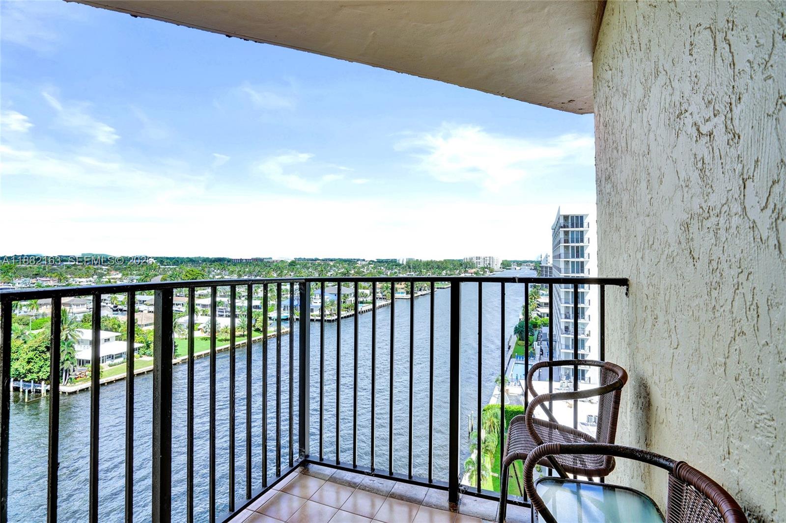 501 North Riverside Drive, Unit PH2 Pompano Beach, FL 33062 - Photo 44 of 83 a view of a balcony