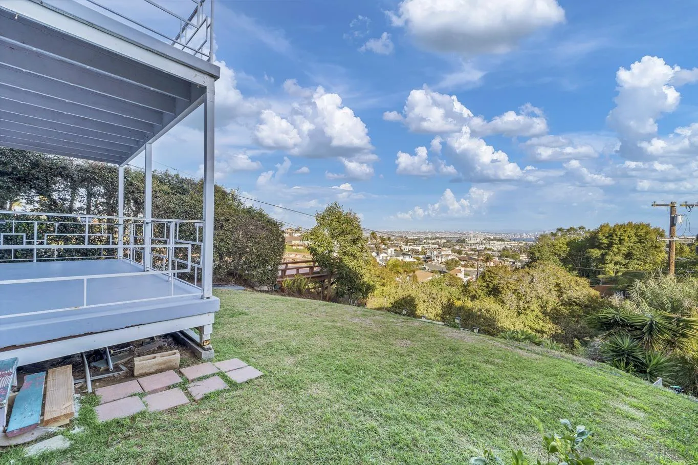 1141 Akron Street San Diego, CA 92106 - Photo 37 of 44 a view of a backyard with sitting area
