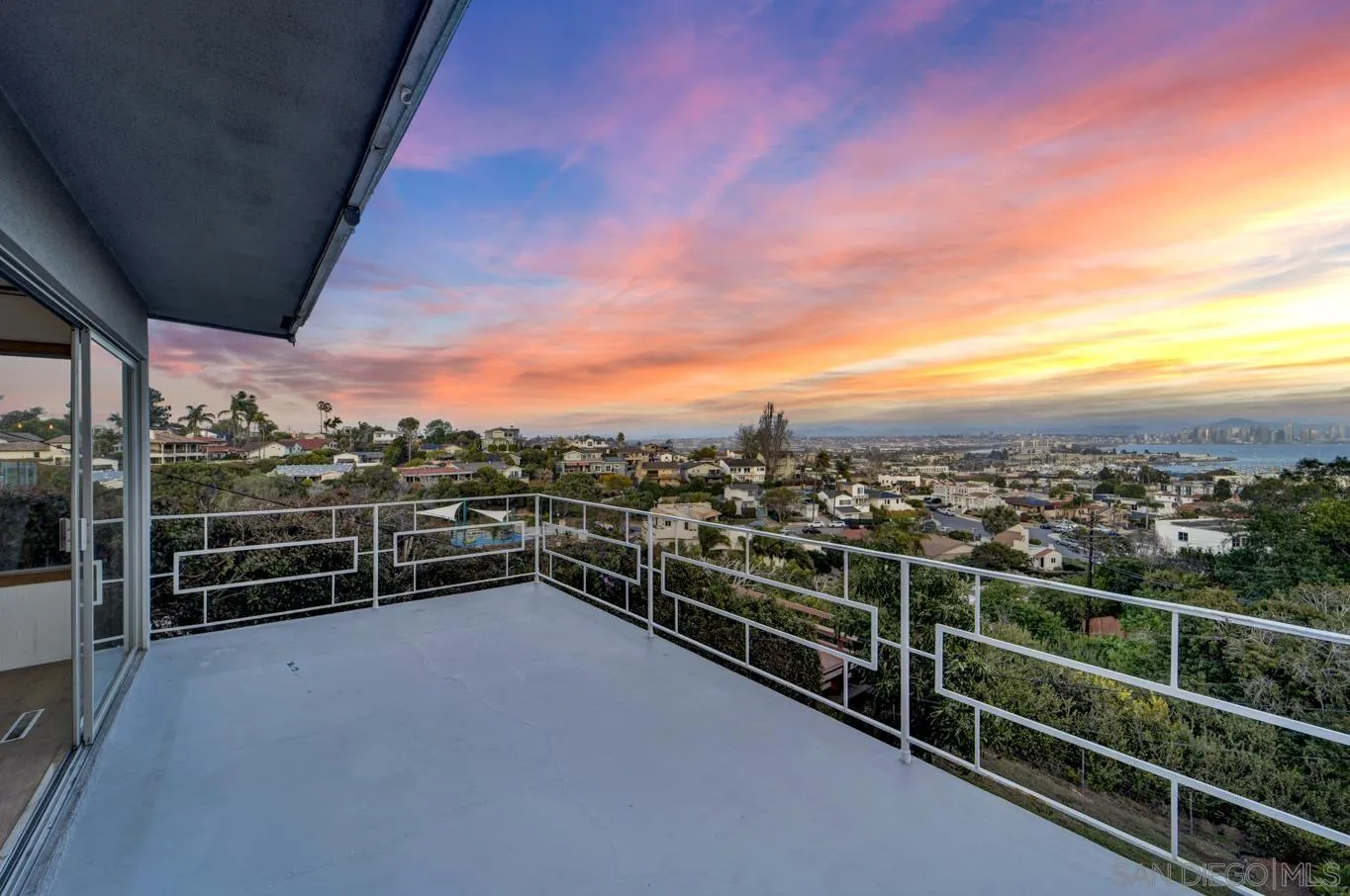 1141 Akron Street San Diego, CA 92106 - Photo 43 of 44 a view of a city view from a balcony
