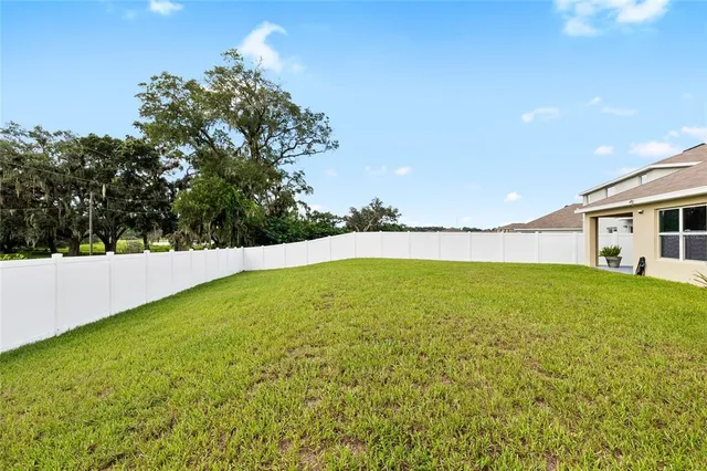 a view of an outdoor space and yard