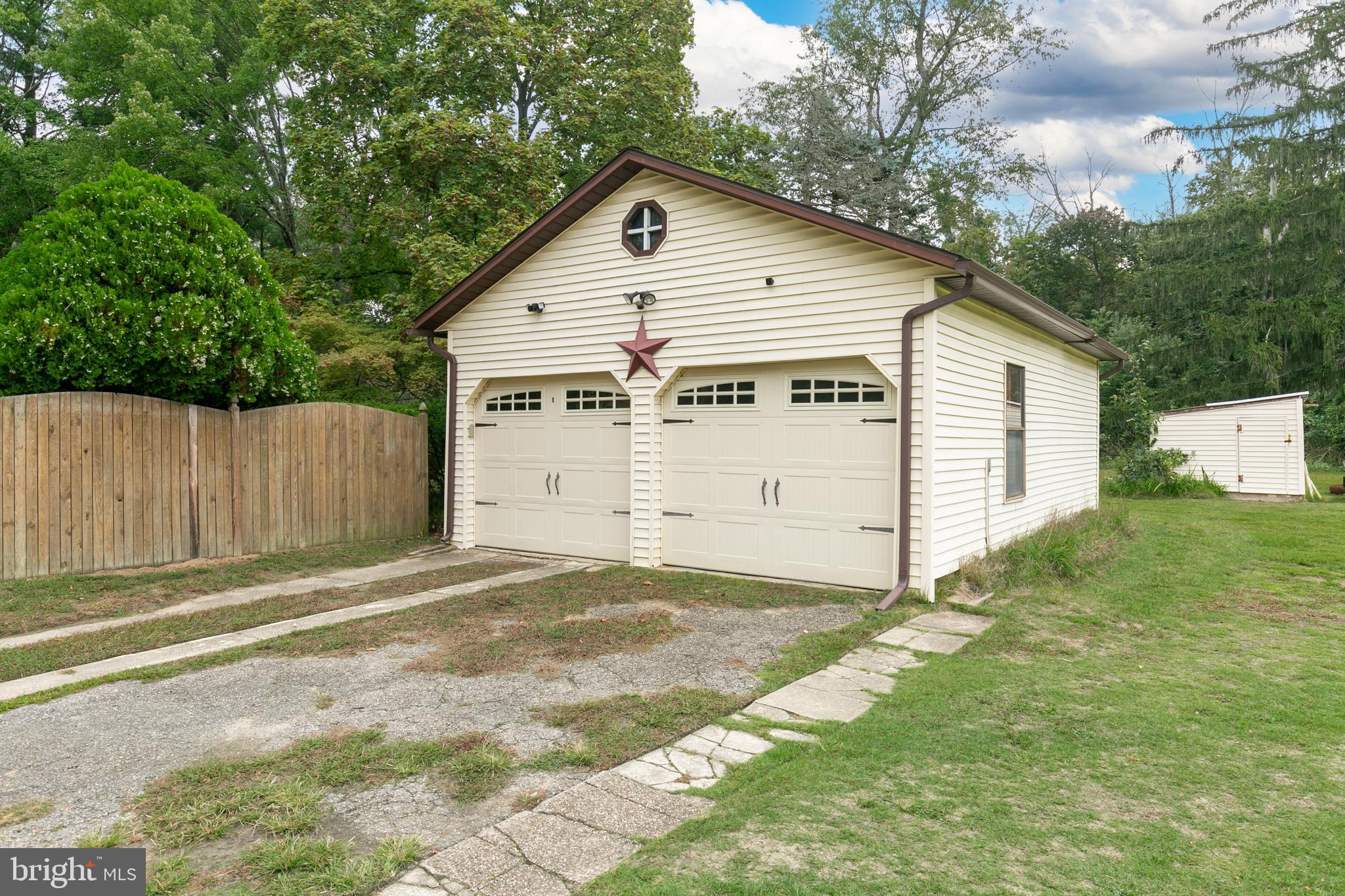 111 Lumberton Road Hainesport, NJ 08036 - Photo 29 of 38 Detached 2 Car Garage