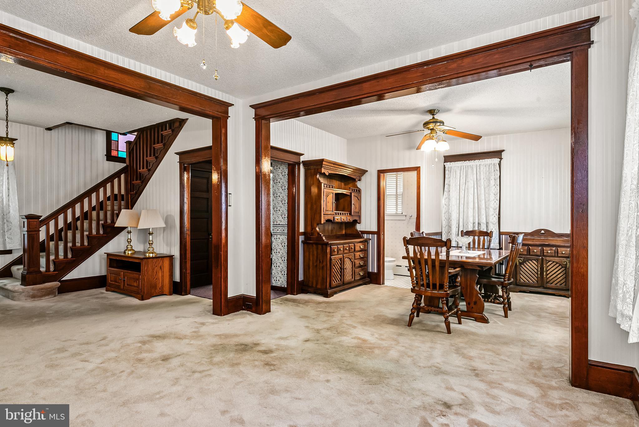 111 Lumberton Road Hainesport, NJ 08036 - Photo 10 of 38 Living Room open to the Formal Dining Room