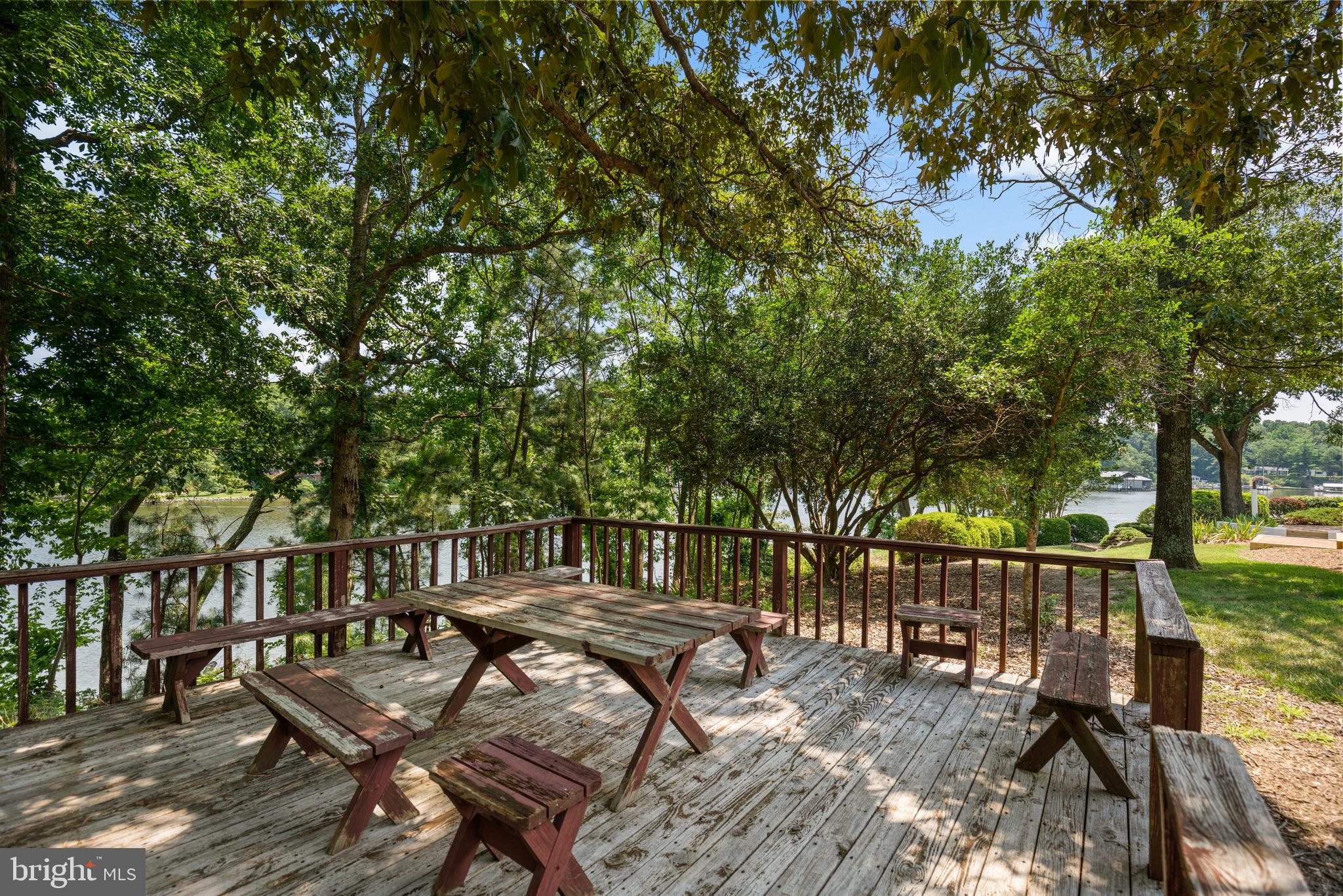 1285 Hollidge Road Lusby, MD 20657 - Photo 60 of 64 Shoreline deck