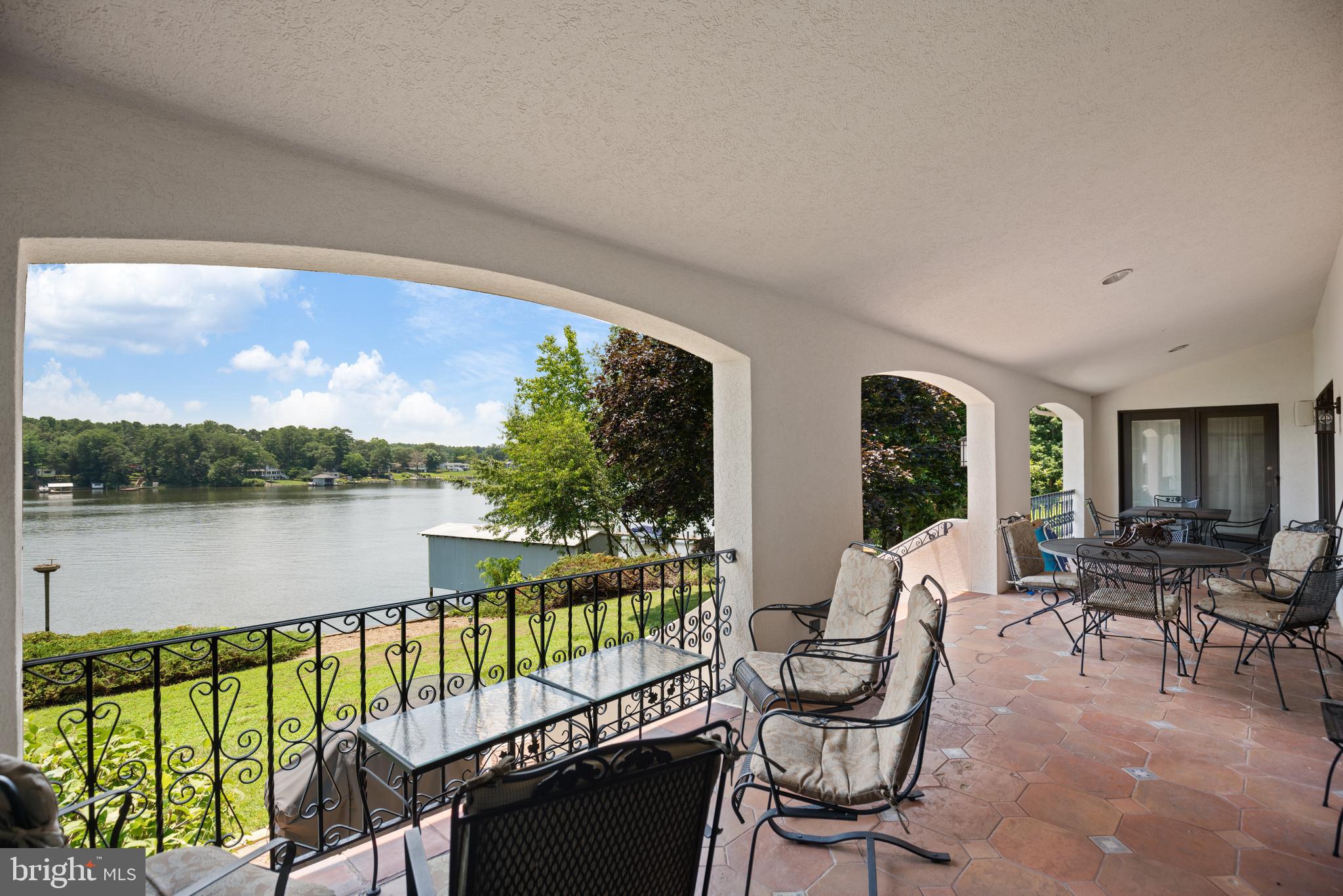 1285 Hollidge Road Lusby, MD 20657 - Photo 7 of 64 Big views from the covered veranda