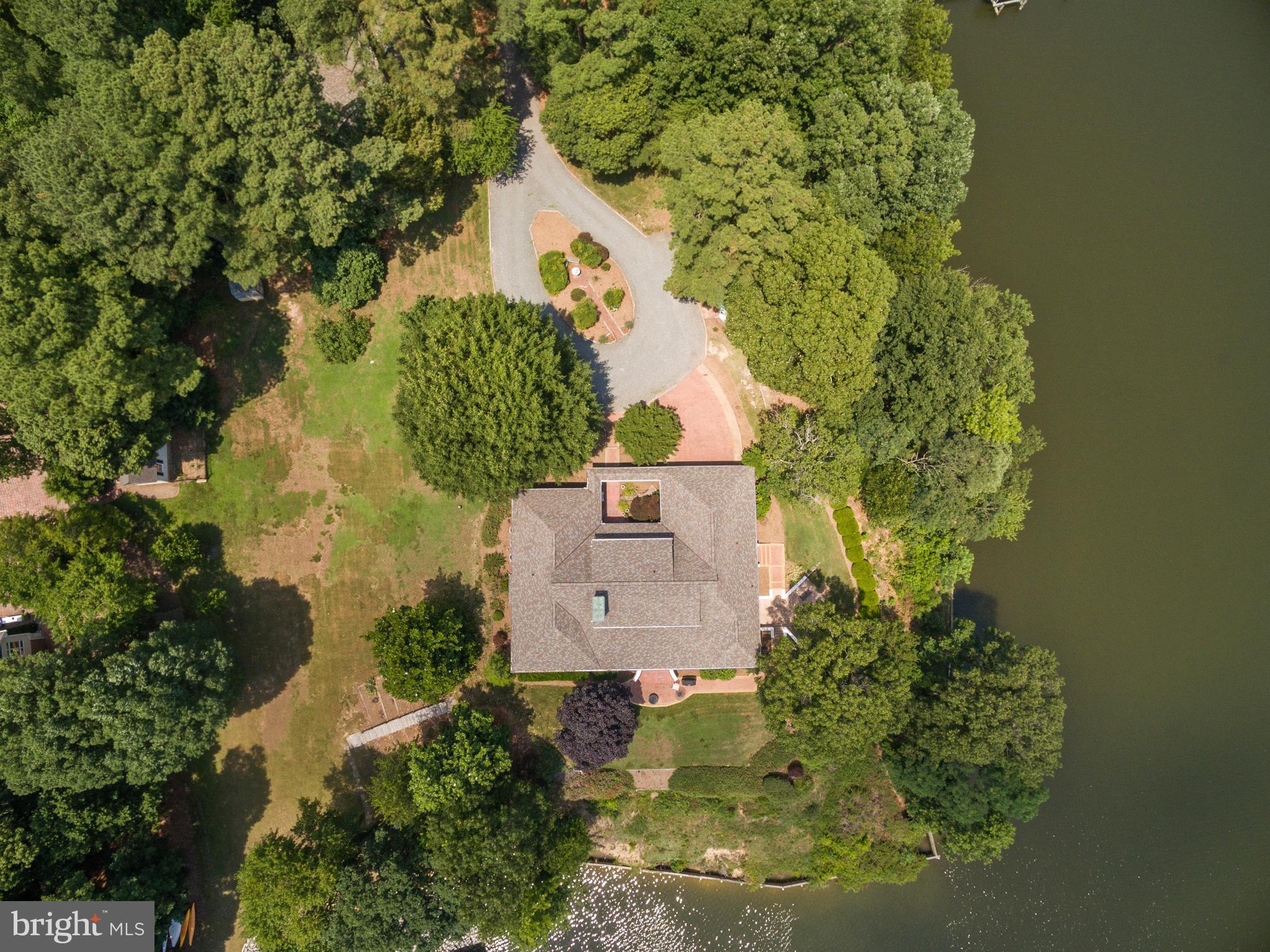 1285 Hollidge Road Lusby, MD 20657 - Photo 9 of 64 Aerial view of property