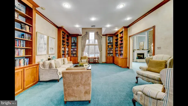 a view of a yard with plants and trees