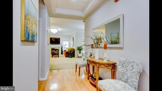 a view of a livingroom and dining room
