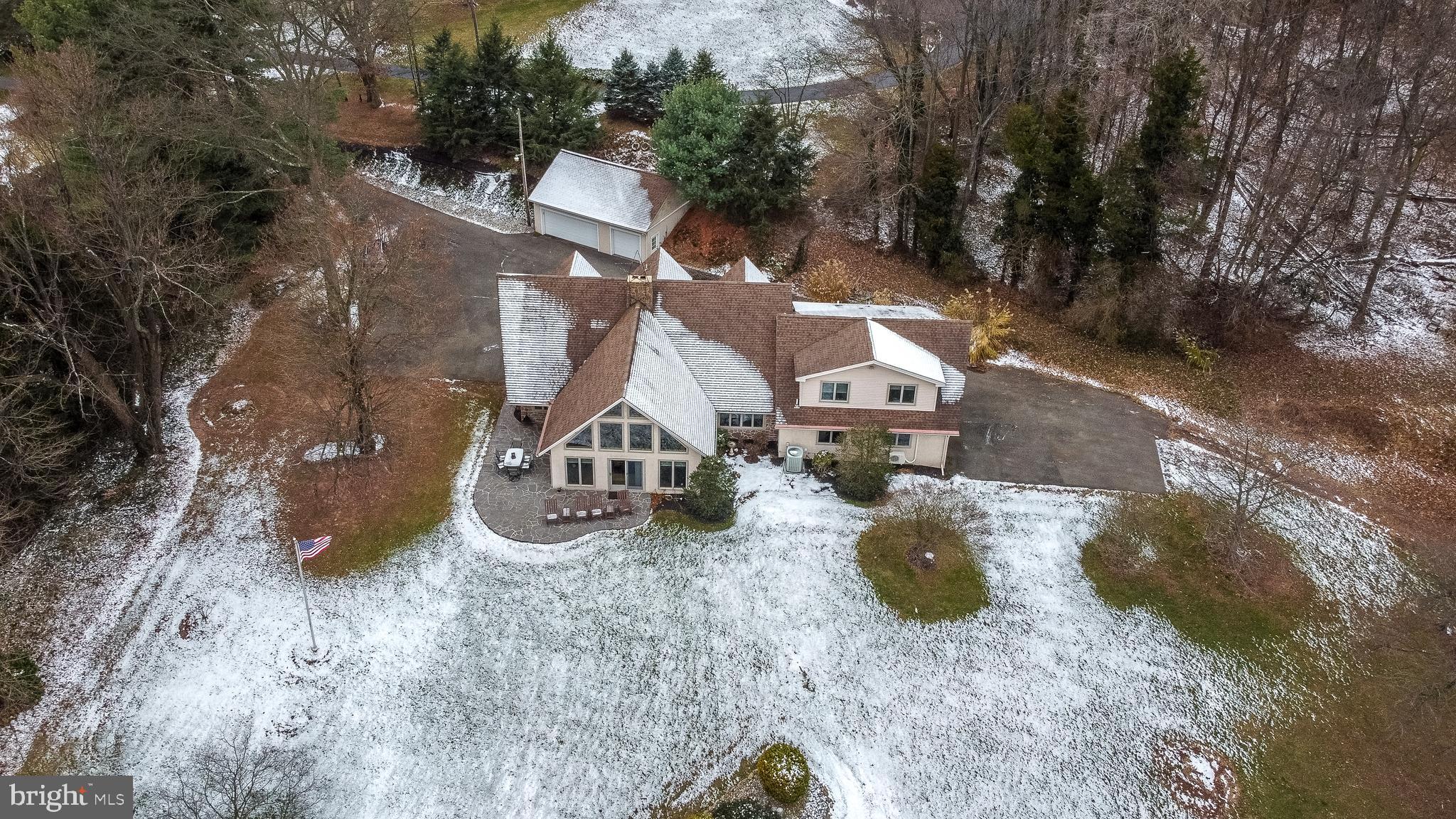 791 Temple Road Pottstown, PA 19465 - Photo 5 of 82 Aerial View of Property Back