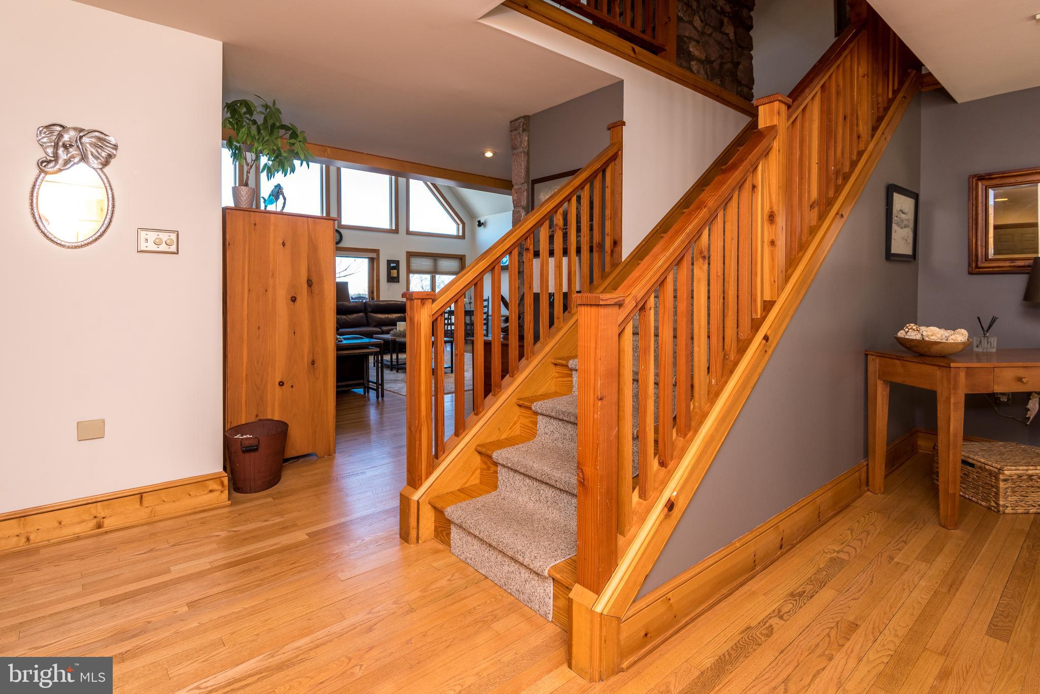 791 Temple Road Pottstown, PA 19465 - Photo 7 of 82 a view of entryway and hall with wooden floor