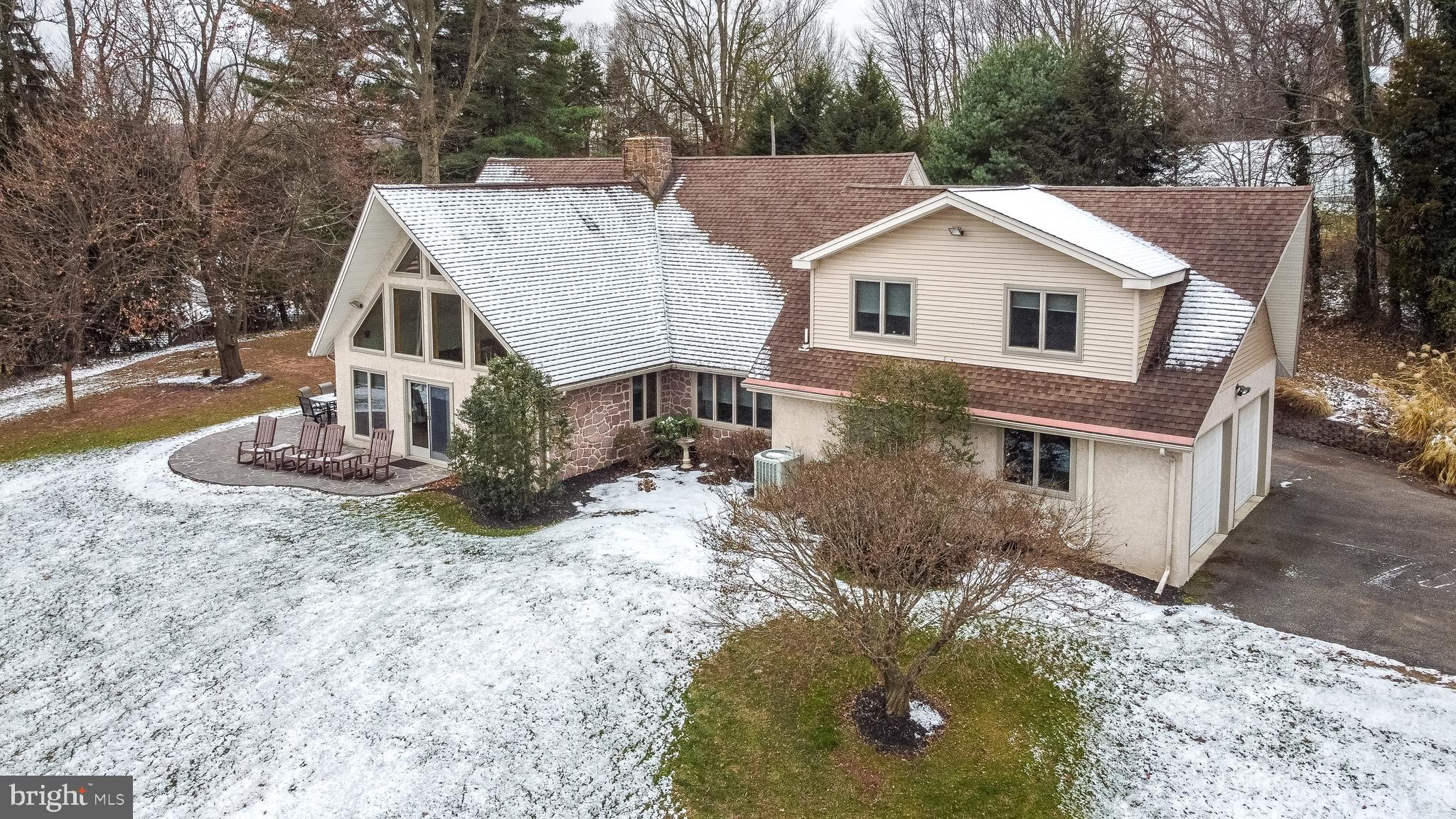 791 Temple Road Pottstown, PA 19465 - Photo 66 of 82 a aerial view of a house with a yard