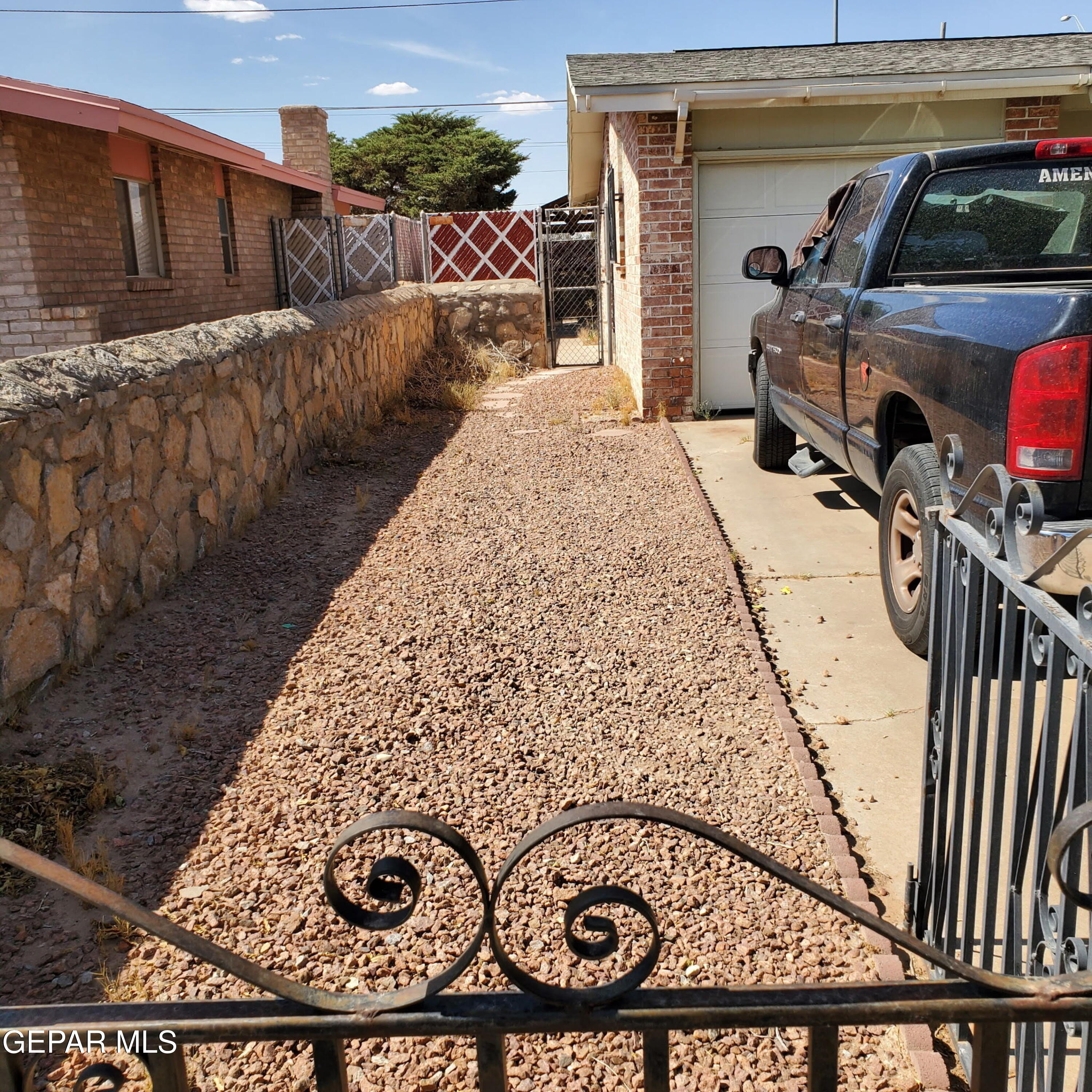 5909 Midas Avenue El Paso, TX 79924 - Photo 2 of 19 a view of a backyard