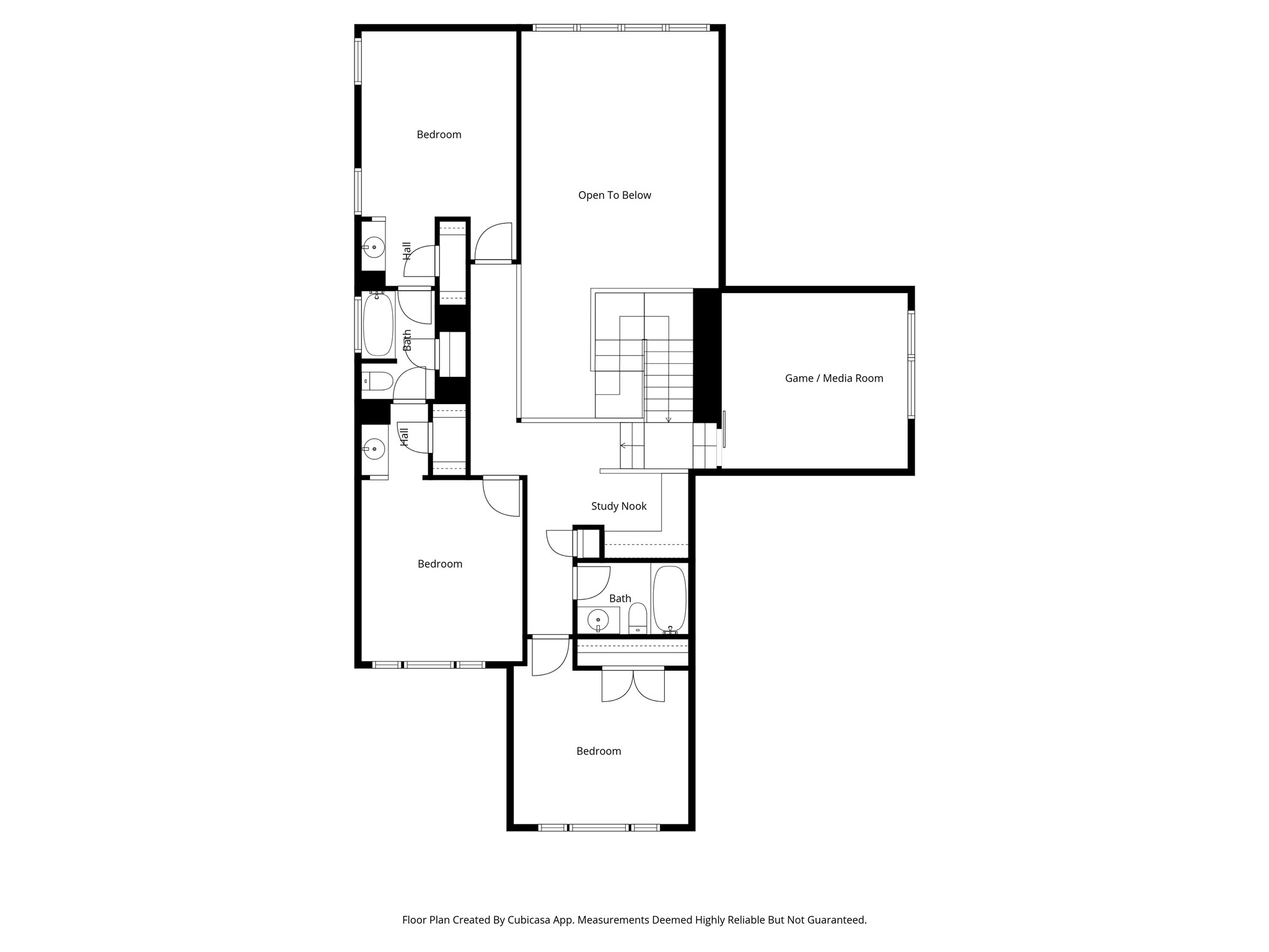 11 Red Wagon Drive Spring, TX 77389 - Photo 32 of 32 Floor plan of second floor.