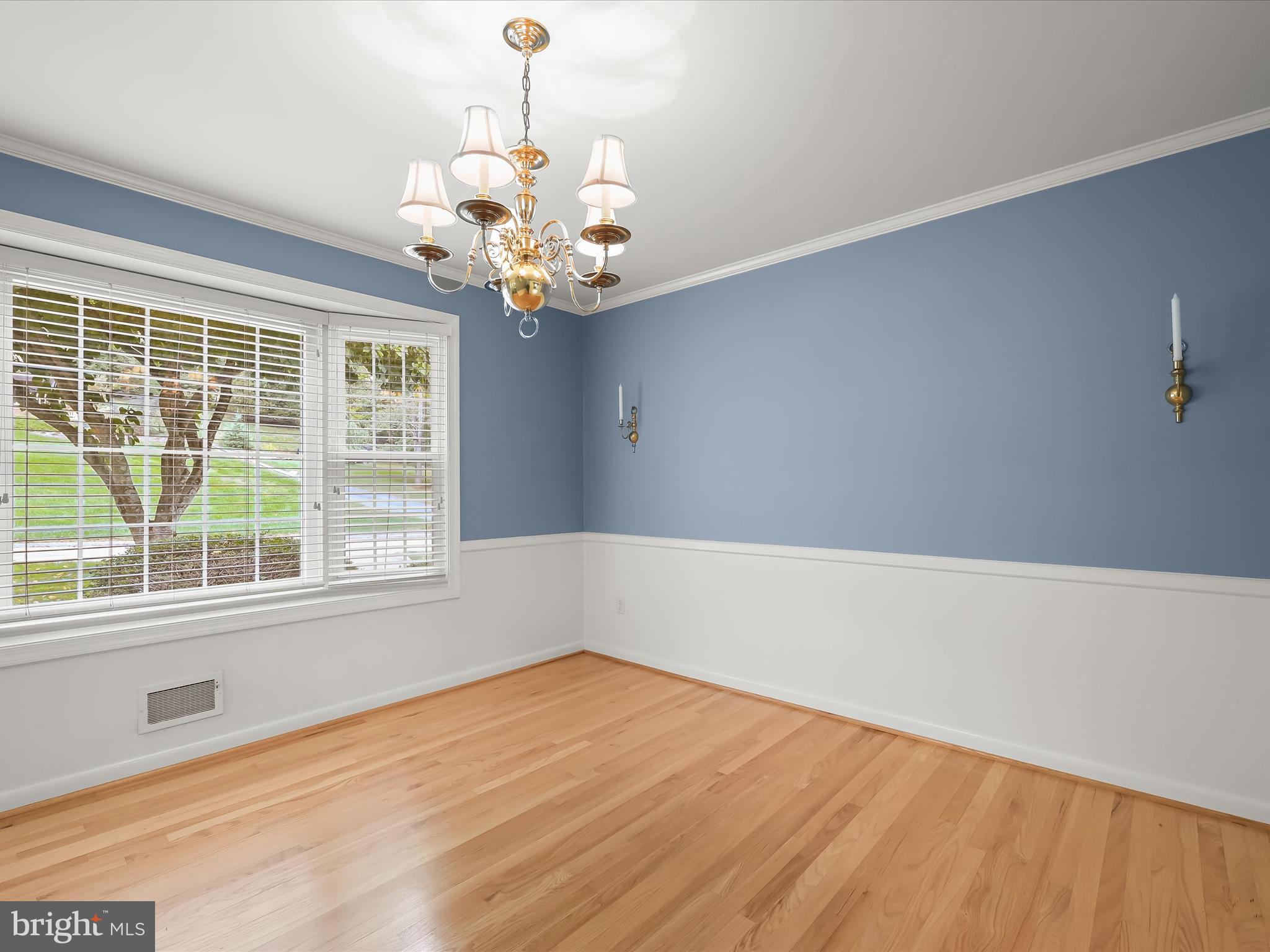 109 Hillside Road Baltimore, MD 21228 - Photo 16 of 78 Dining Room - Classic Moldings - Hardwood Floors