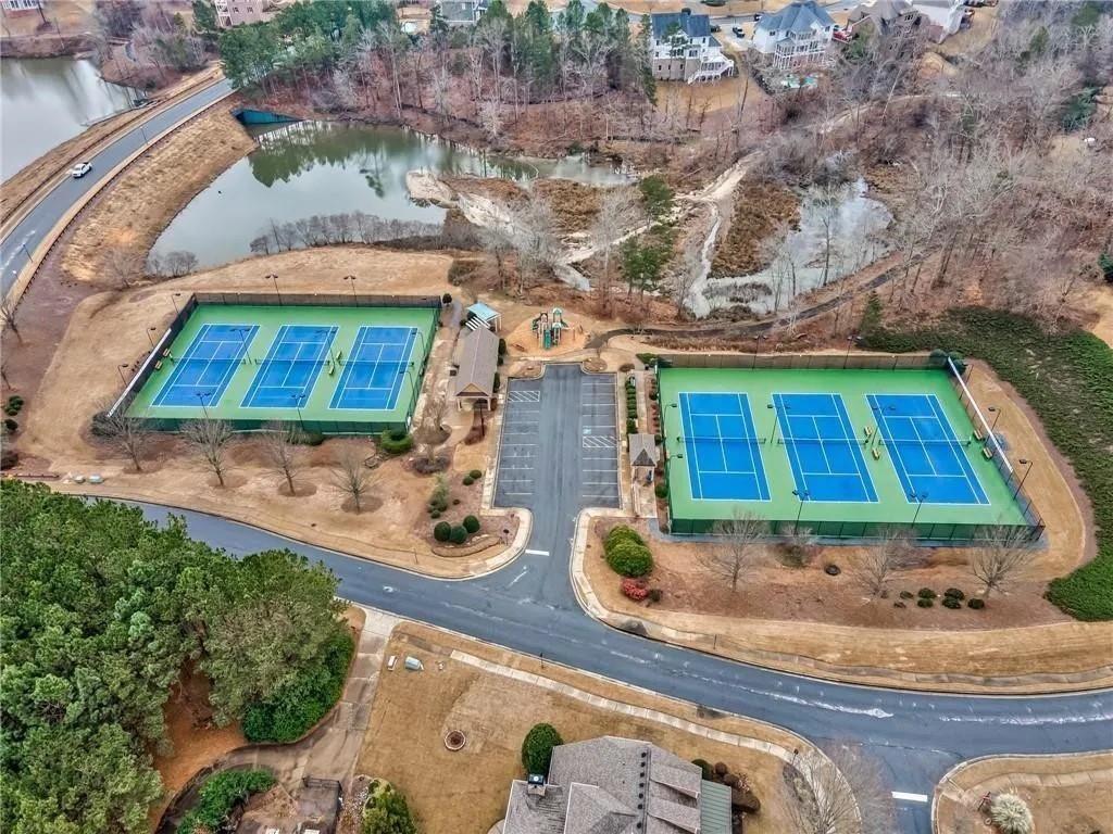 6622 Trailblazer Road Flowery Branch, GA 30542 - Photo 44 of 51 an aerial view of a house with a yard