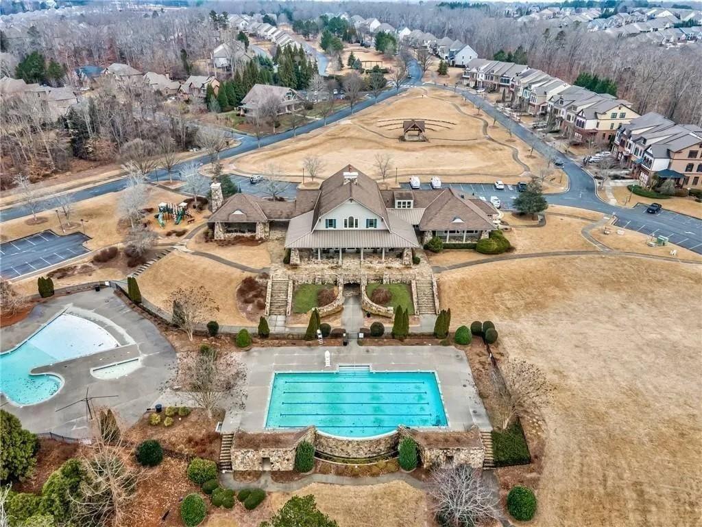 6622 Trailblazer Road Flowery Branch, GA 30542 - Photo 45 of 51 an aerial view of a house