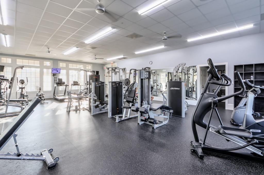6622 Trailblazer Road Flowery Branch, GA 30542 - Photo 50 of 51 a view of a room with gym equipment