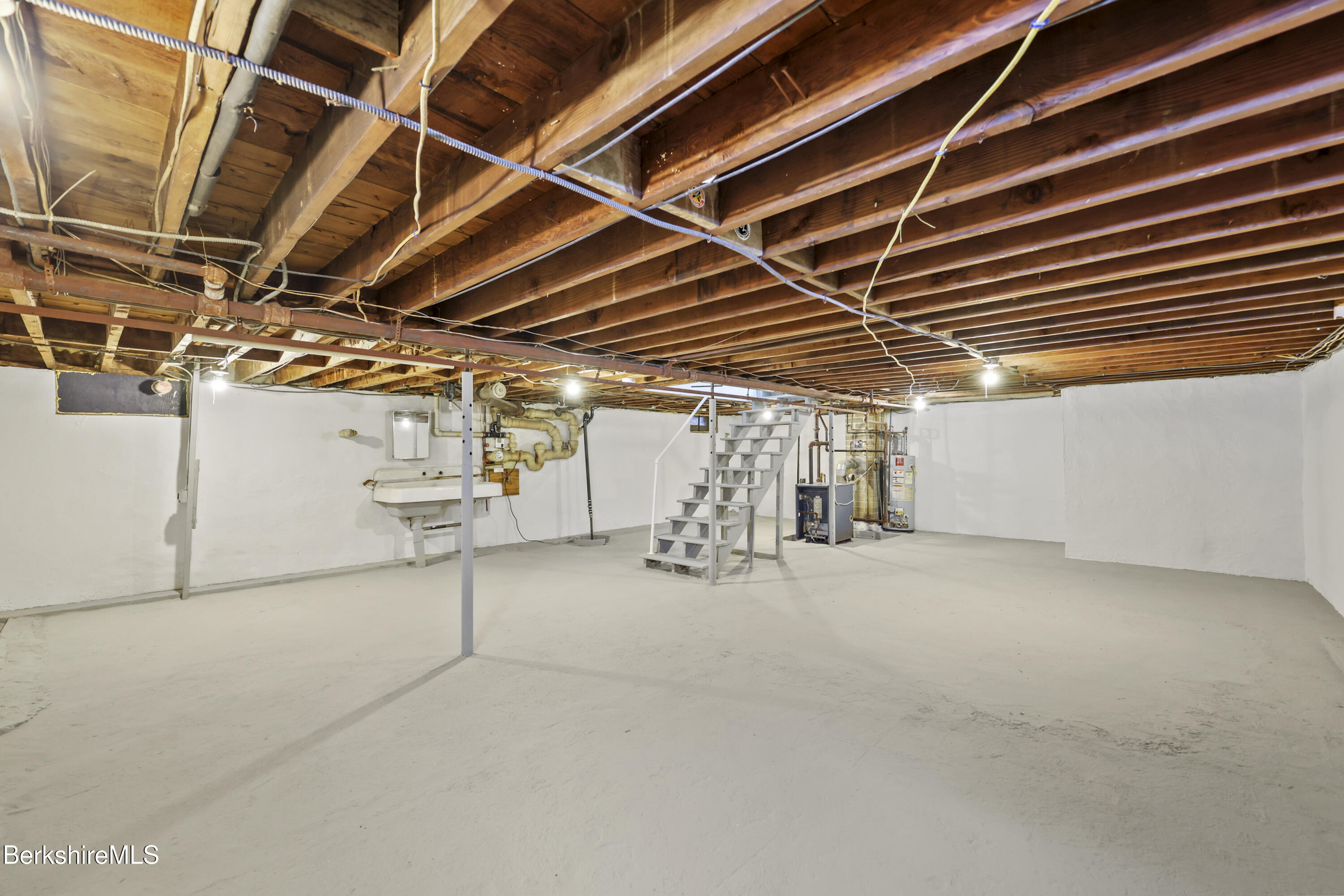 1990 East Street Pittsfield, MA 01201 - Photo 25 of 33 a view of empty room with wooden ceiling