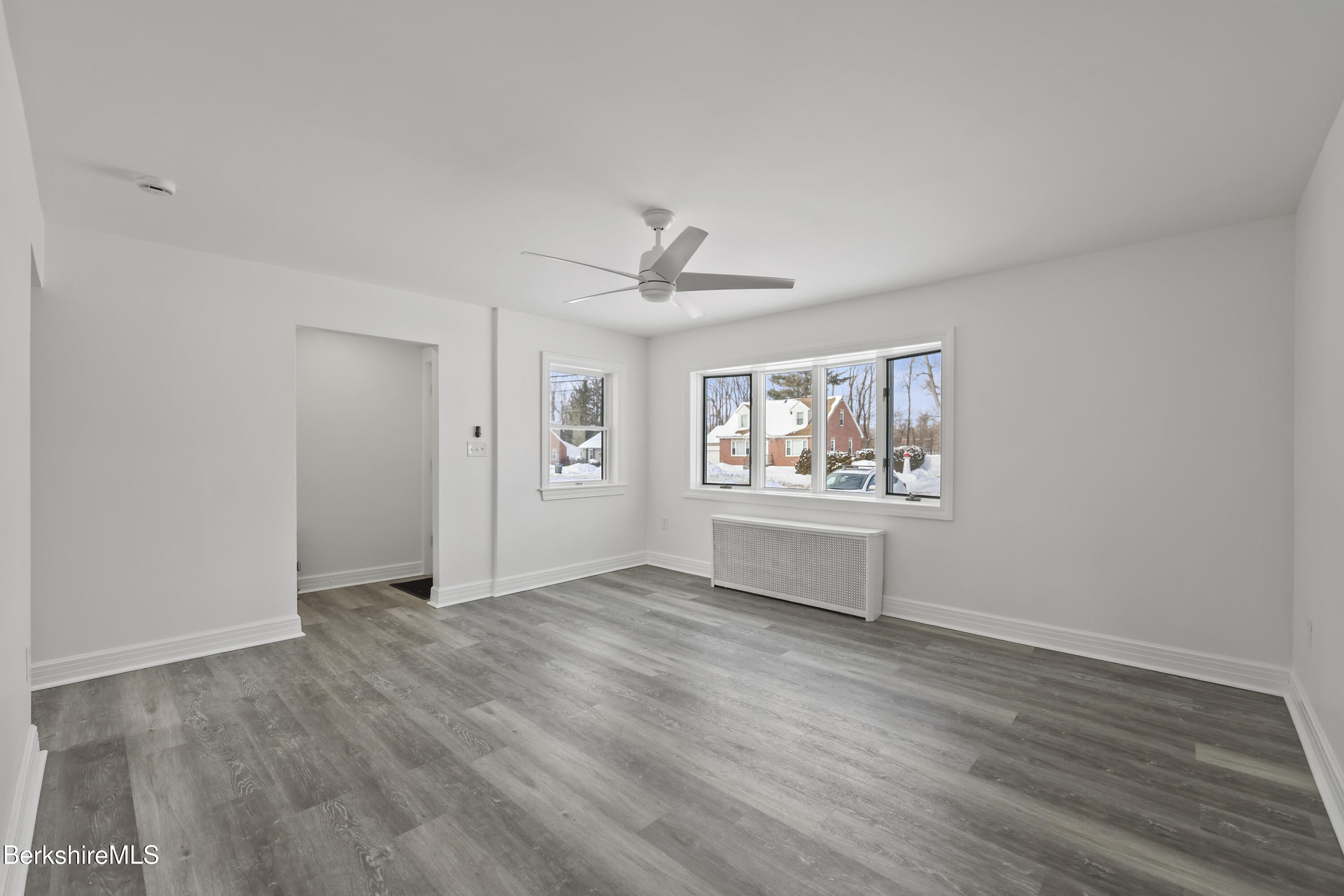 1990 East Street Pittsfield, MA 01201 - Photo 5 of 33 wooden floor in an empty room with a window