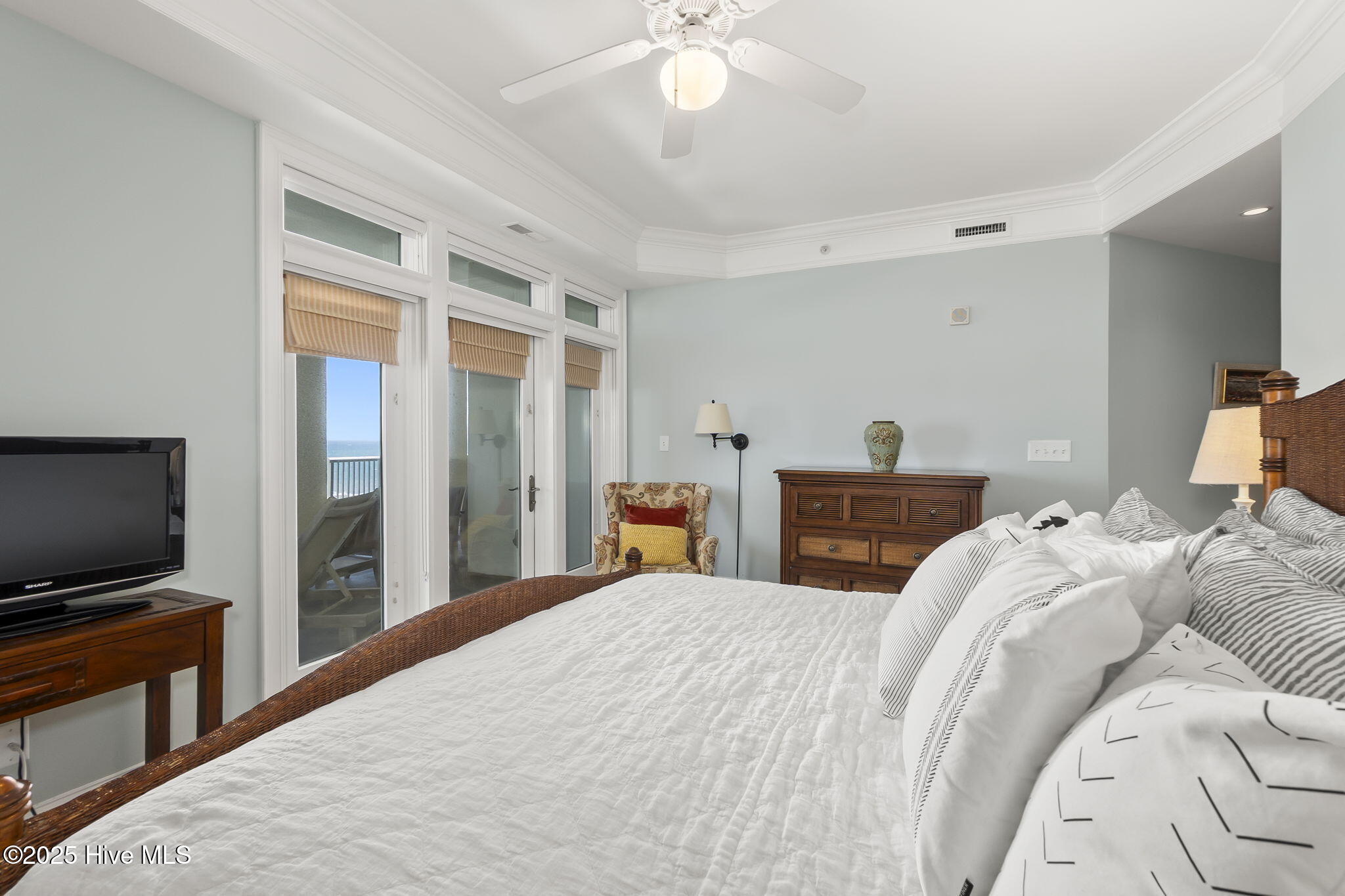 1435 Salter Path Road, Unit G4 GRANDE VILLAS Indian Beach, NC 28512 - Photo 21 of 41 Primary bedroom suite w/ water views