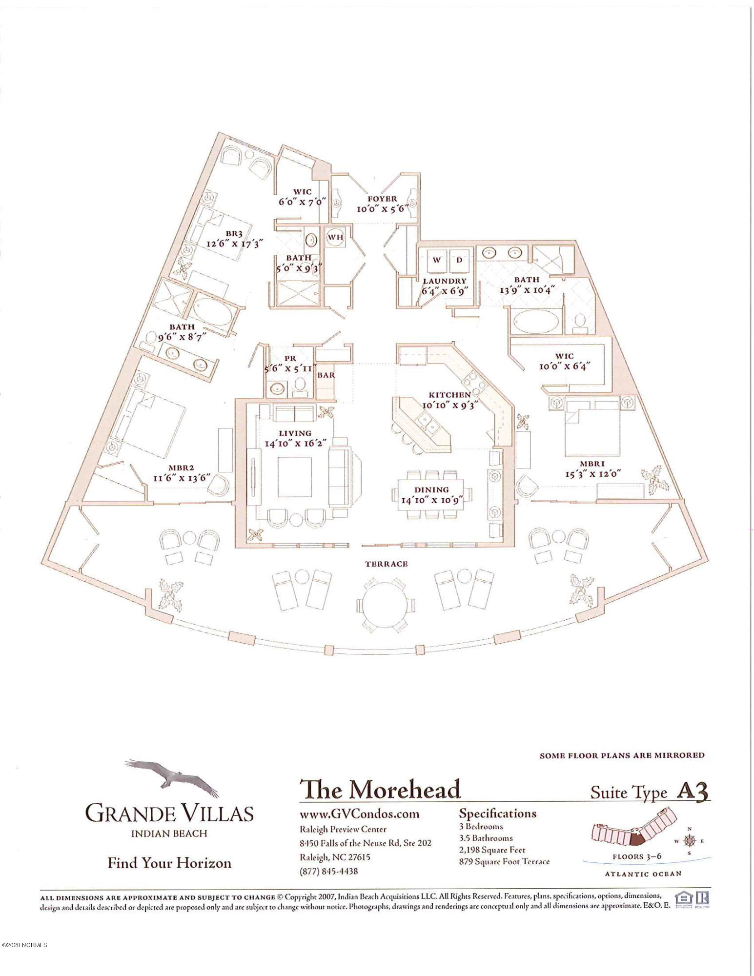 1435 Salter Path Road, Unit G4 GRANDE VILLAS Indian Beach, NC 28512 - Photo 41 of 41 Floor Plan