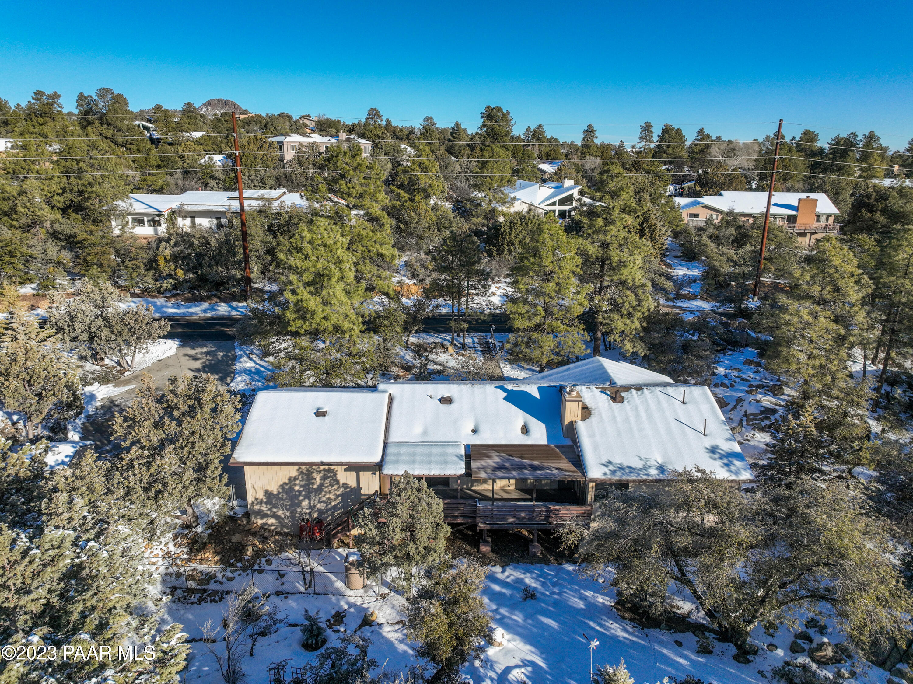 1845 Copper Basin Road Prescott, AZ 86303 - Photo 39 of 48 Aerial View 5