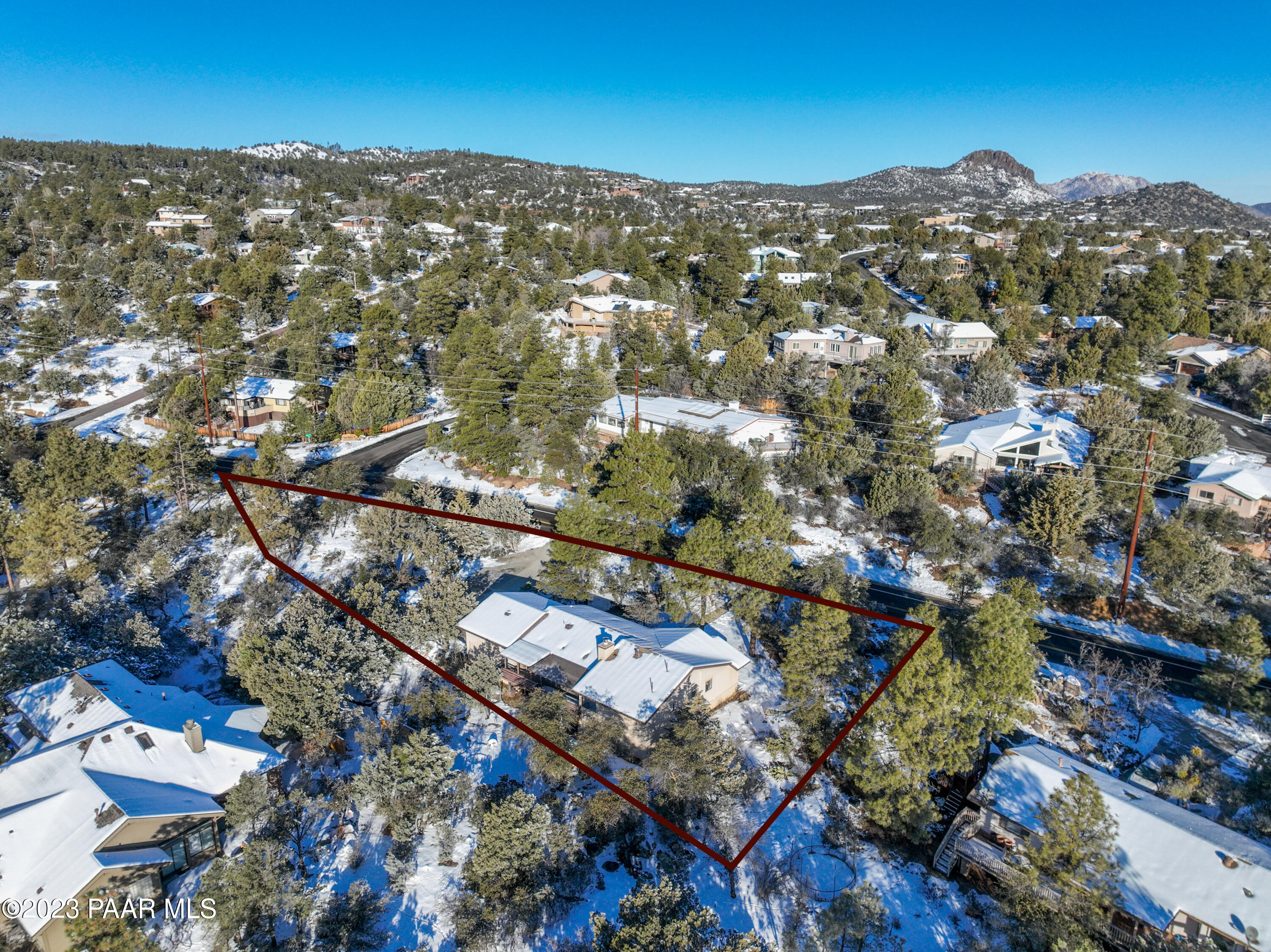 1845 Copper Basin Road Prescott, AZ 86303 - Photo 8 of 48 Aerial Overview 2