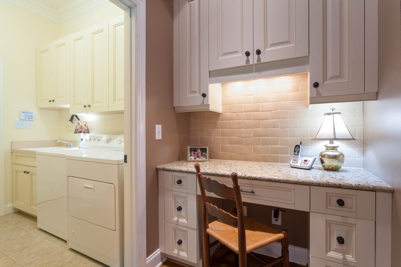 10331 Evergreen Spring Place Raleigh, NC 27614 - Photo 21 of 25 Home Work Station and Laundry Room