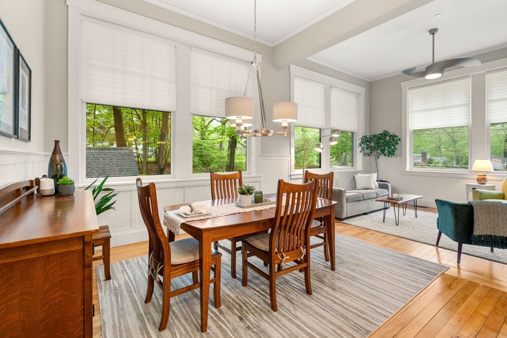 73 Pepperell Road, Unit C Groton, MA 01450 - Photo 10 of 35 a view of a dining room with furniture window and outside view