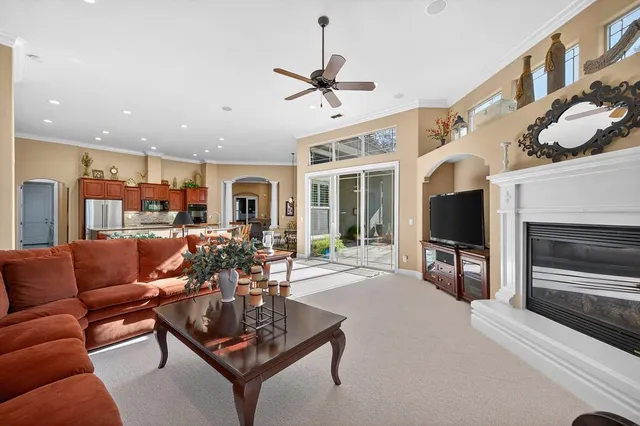 a spacious bathroom with a tub double vanity shower and a sink