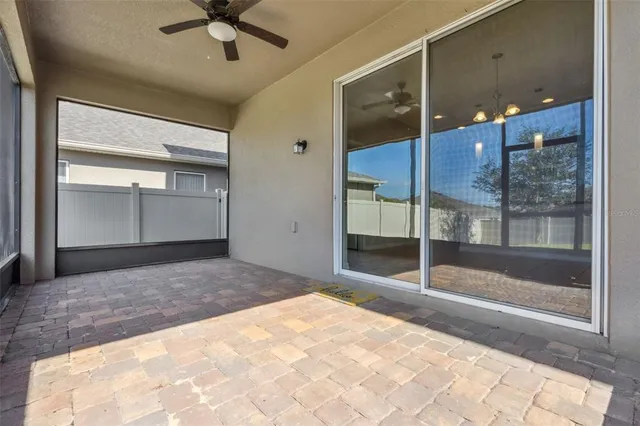a view of a backyard with a garden