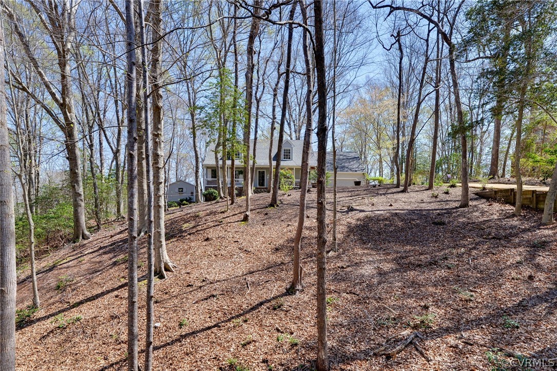 110 Westminster Place Williamsburg, VA 23188 - Photo 2 of 50 a view of a backyard with trees