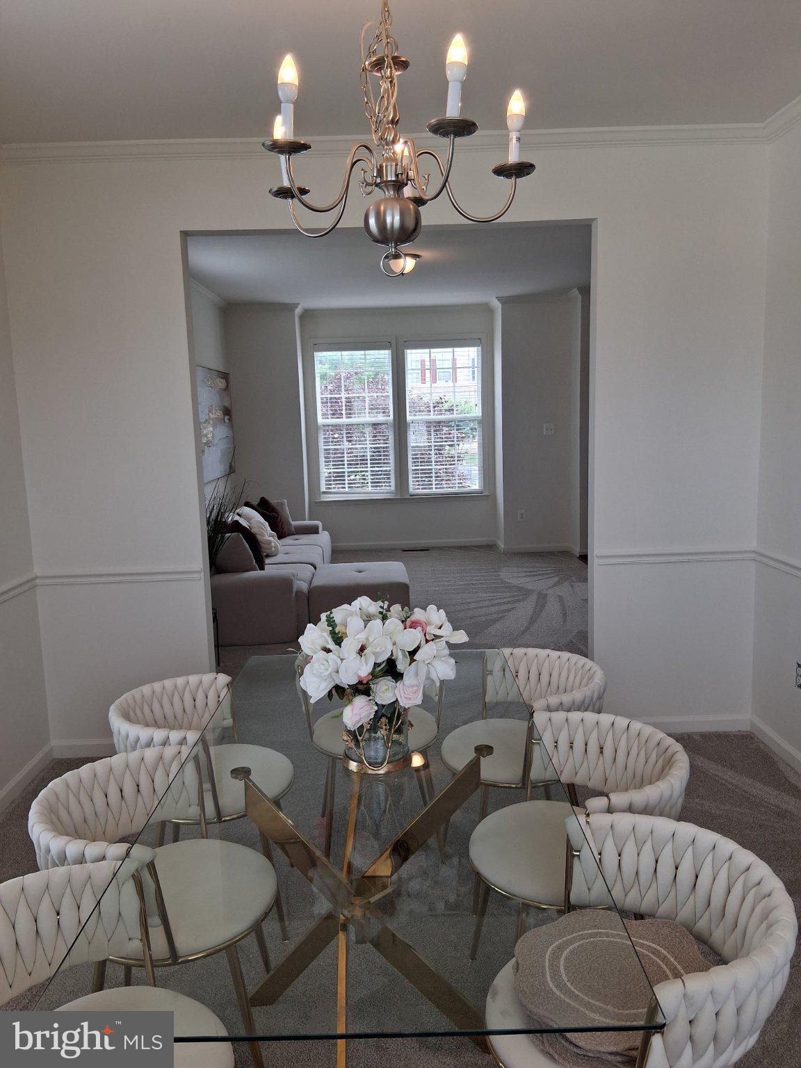 13944 Seneca Ridge Drive Hagerstown, MD 21740 - Photo 12 of 41 Elegant dining space with modern flair.