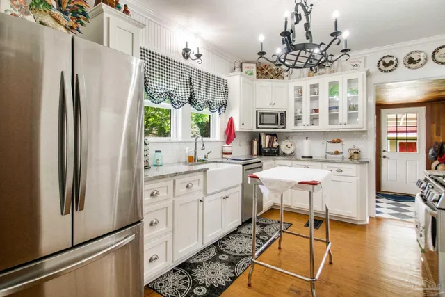 a outdoor living space with furniture and a window