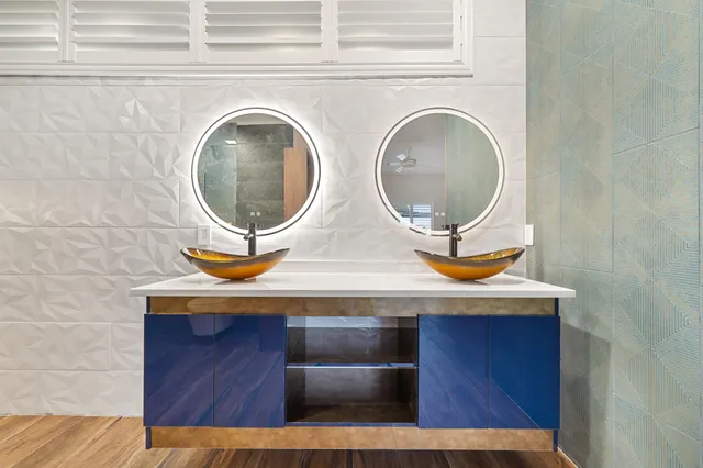 a view of closet with wooden floor