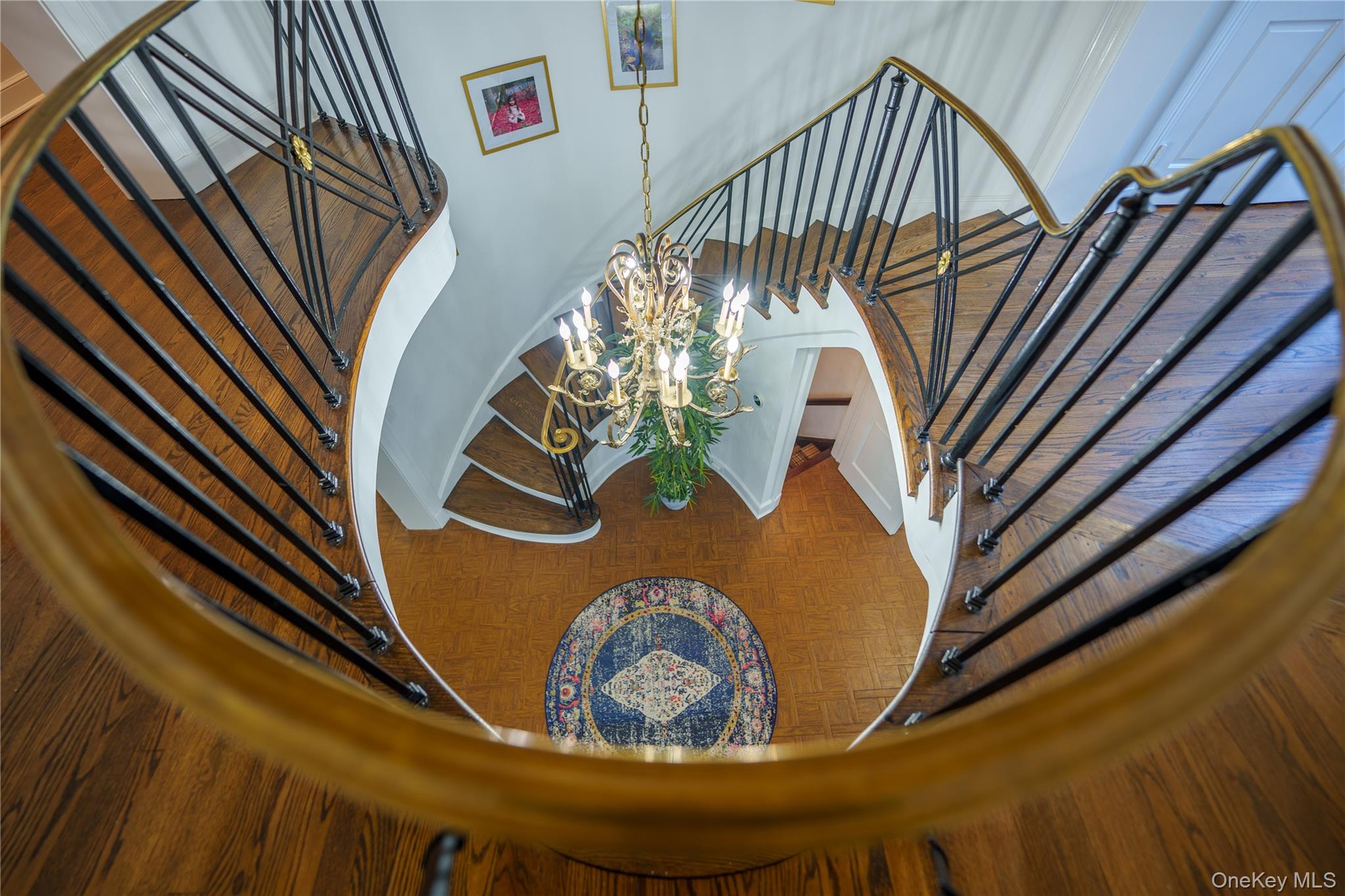 10 Hidden Pond Muttontown, NY 11545 - Photo 23 of 46 Spiral Staircase with Brass & iron