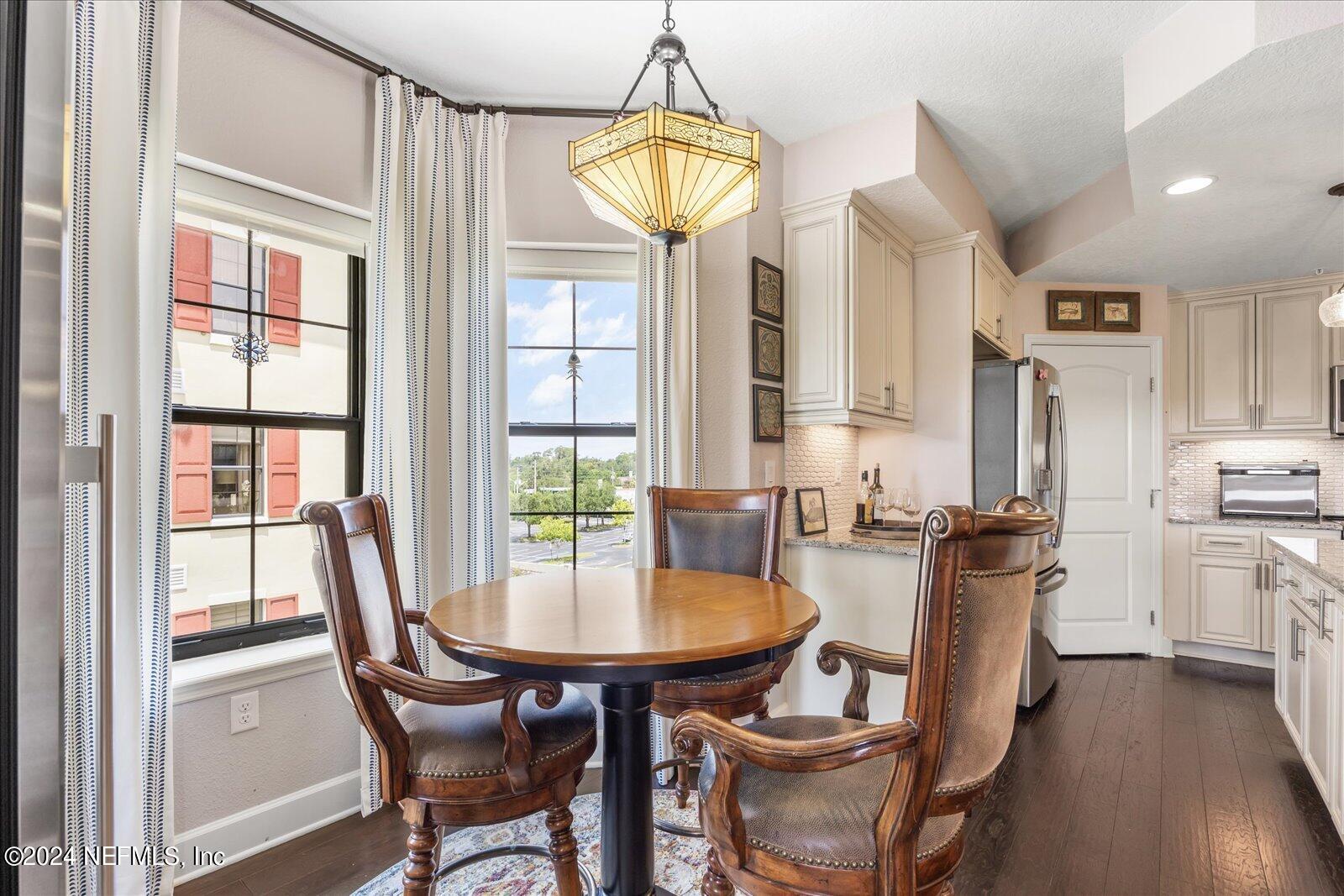 3958 Baymeadows Road, Unit 4501 Jacksonville, FL 32217 - Photo 26 of 57 a dining room with furniture and window