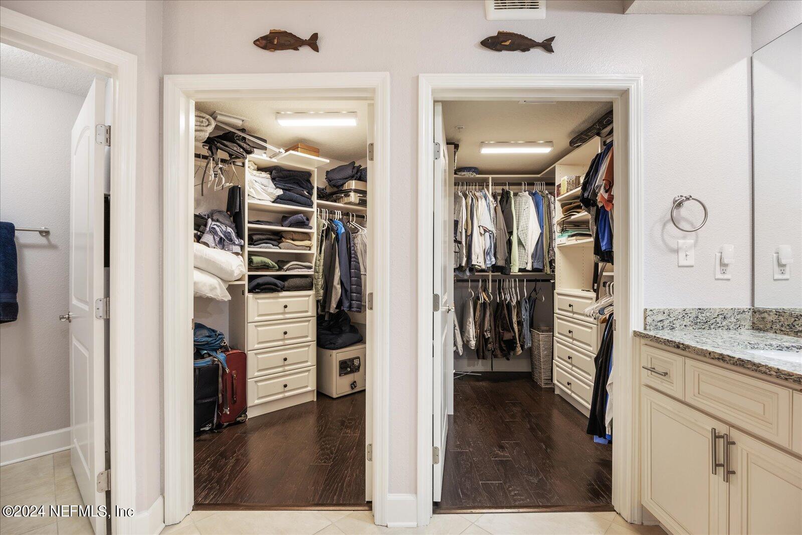 3958 Baymeadows Road, Unit 4501 Jacksonville, FL 32217 - Photo 41 of 57 a view of a walk in closet and living room