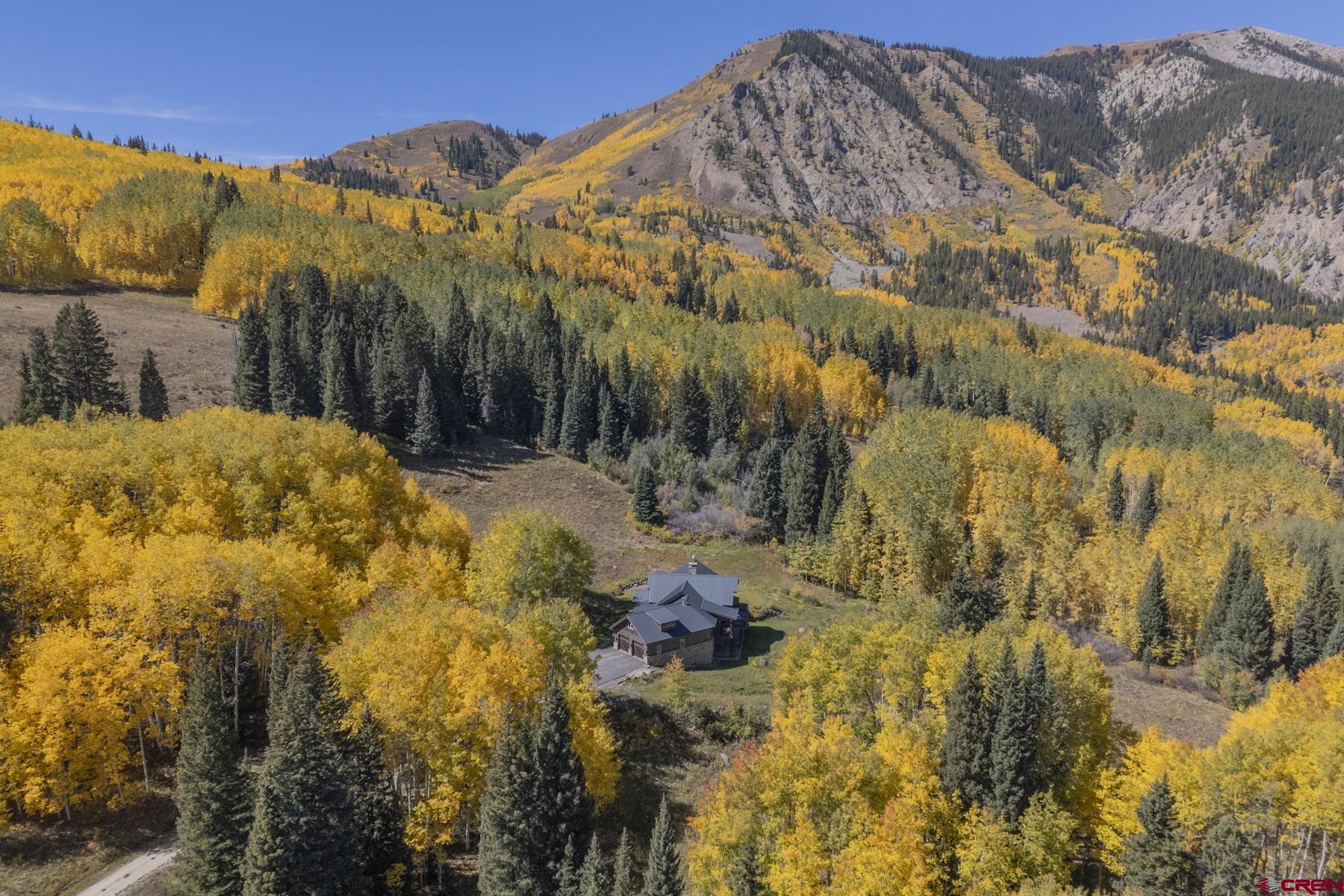 1610 Red Mountain Ranch Road Crested Butte, CO 81224 - Photo 6 of 35 a view of a yard with a house