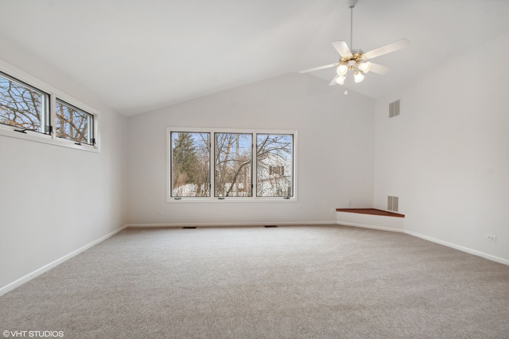 36 Forestway Drive Deerfield, IL 60015 - Photo 20 of 37 an empty room with windows and fan