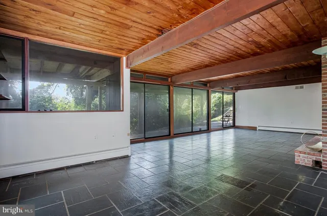 a view of a house with a door