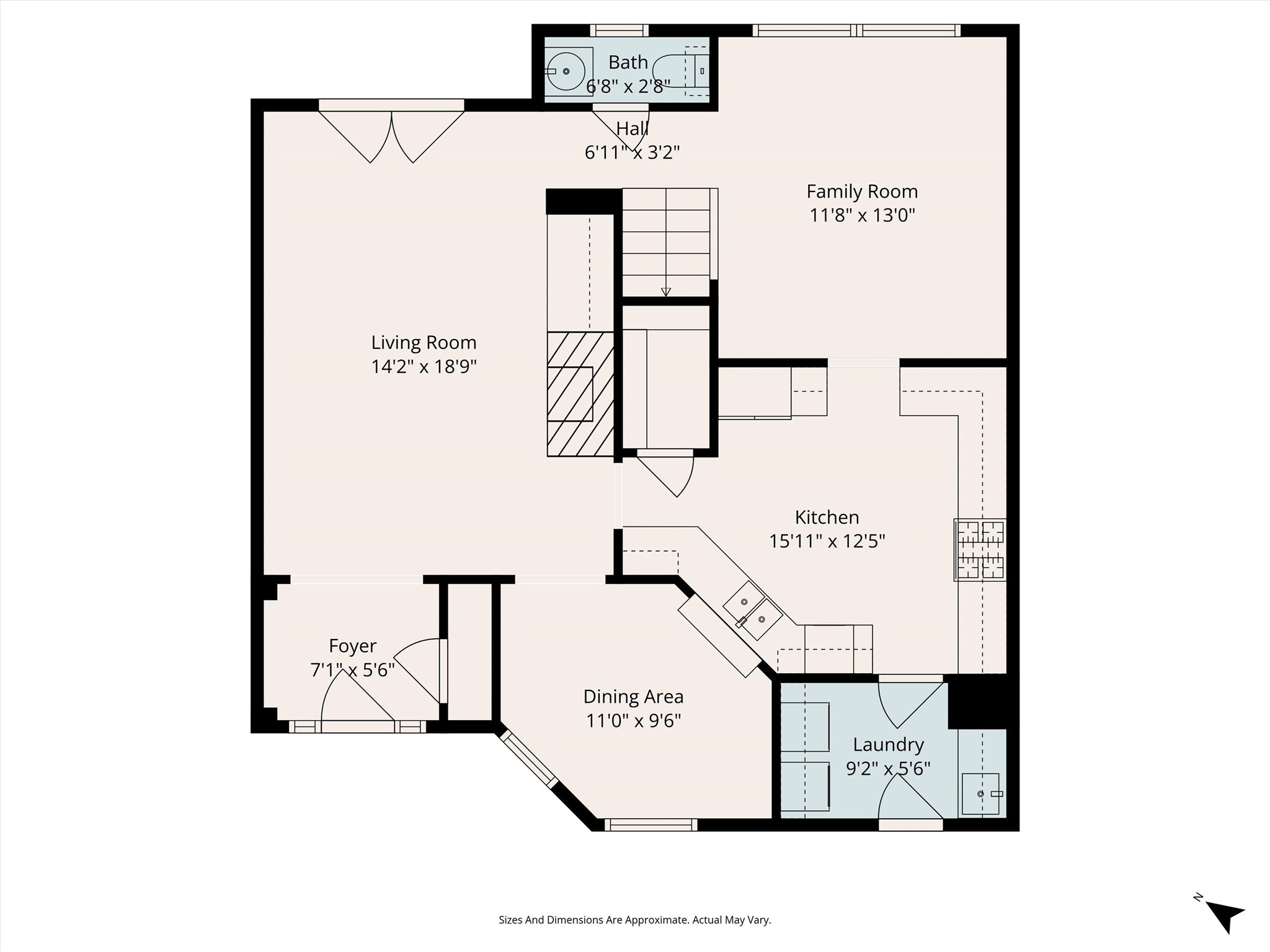 14420 Walters Road, Unit 26 Houston, TX 77014 - Photo 2 of 45 Discover the perfect blend of comfort and functionality in this thoughtfully designed first-floor layout, featuring a spacious living room, cozy breakfast area, modern kitchen, convenient laundry room, and inviting dining space, all seamlessly connected for effortless living.