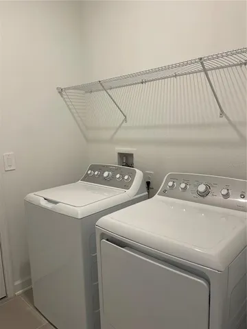 a view of a lake with a big yard